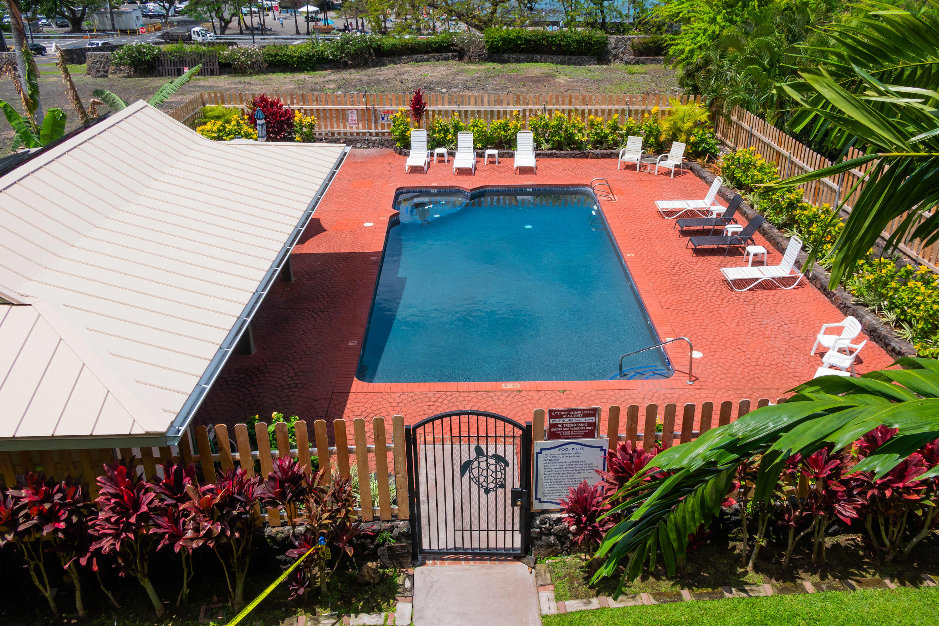 Beautiful resort pool perfect for relaxing