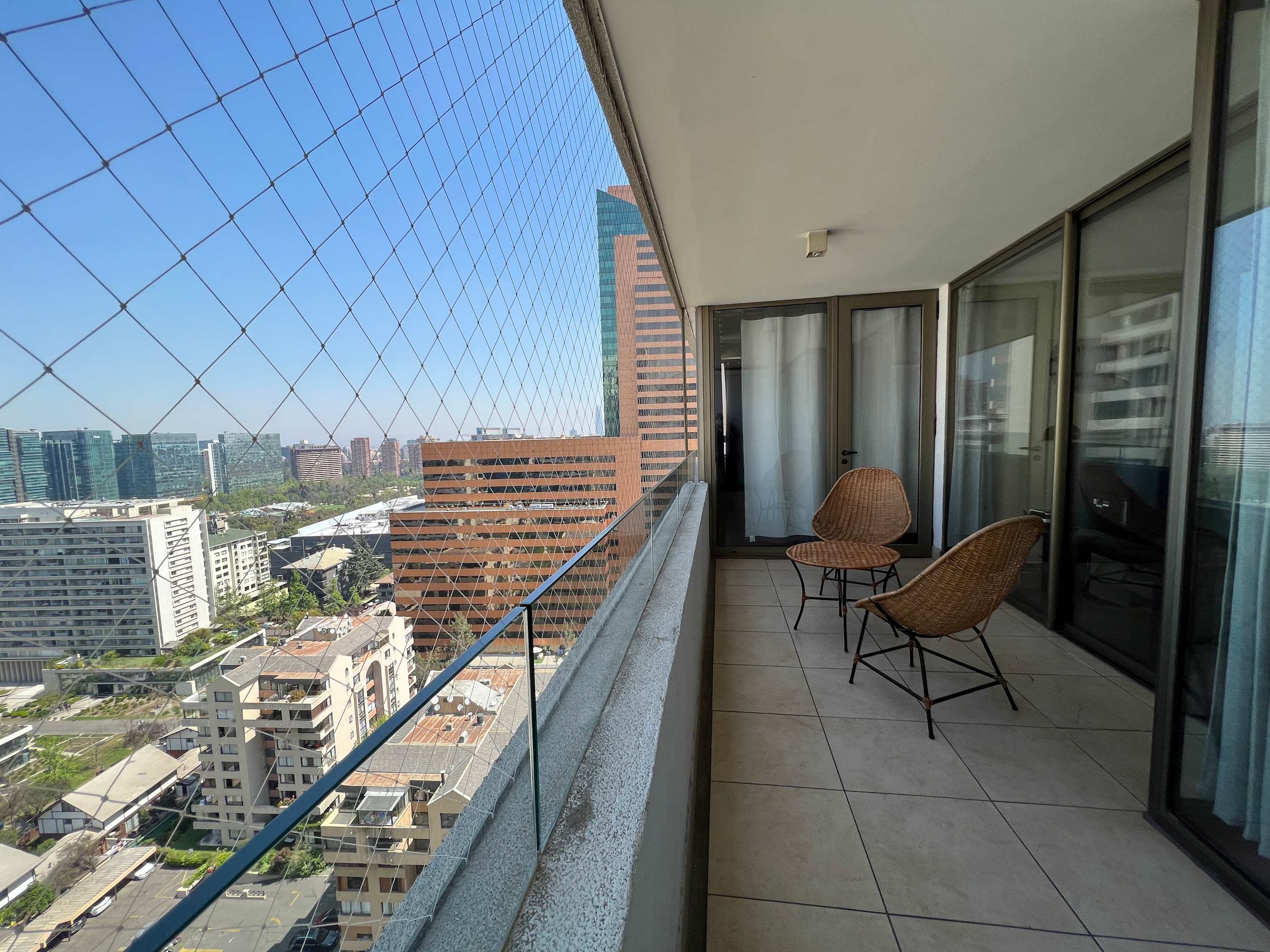 Enjoy stunning city views from your private balcony, perfect for morning coffee or evening relaxation.
