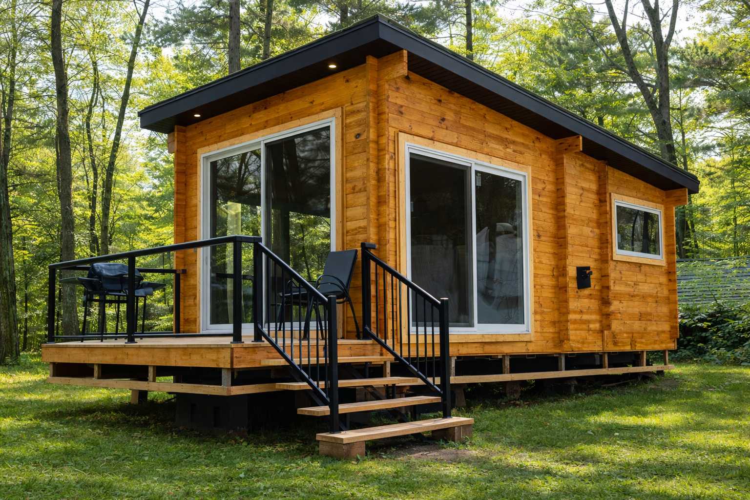 Unique 1-Bedroom Eco Log Cabin in Parry Sound #106