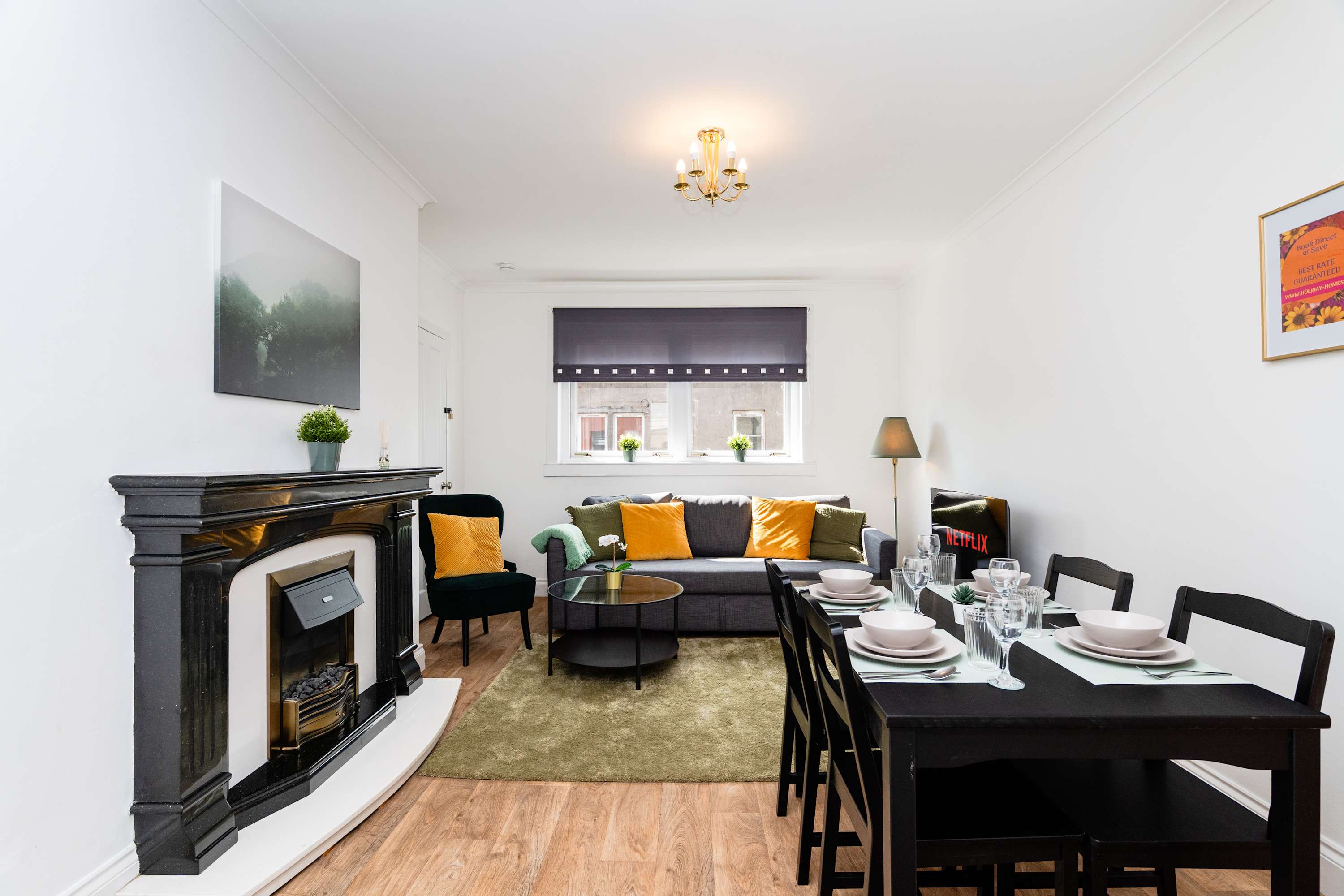 3BR Free Parking Near Hopetoun & Edinburgh Airport serviced apartment - Bo'ness - VivreStays