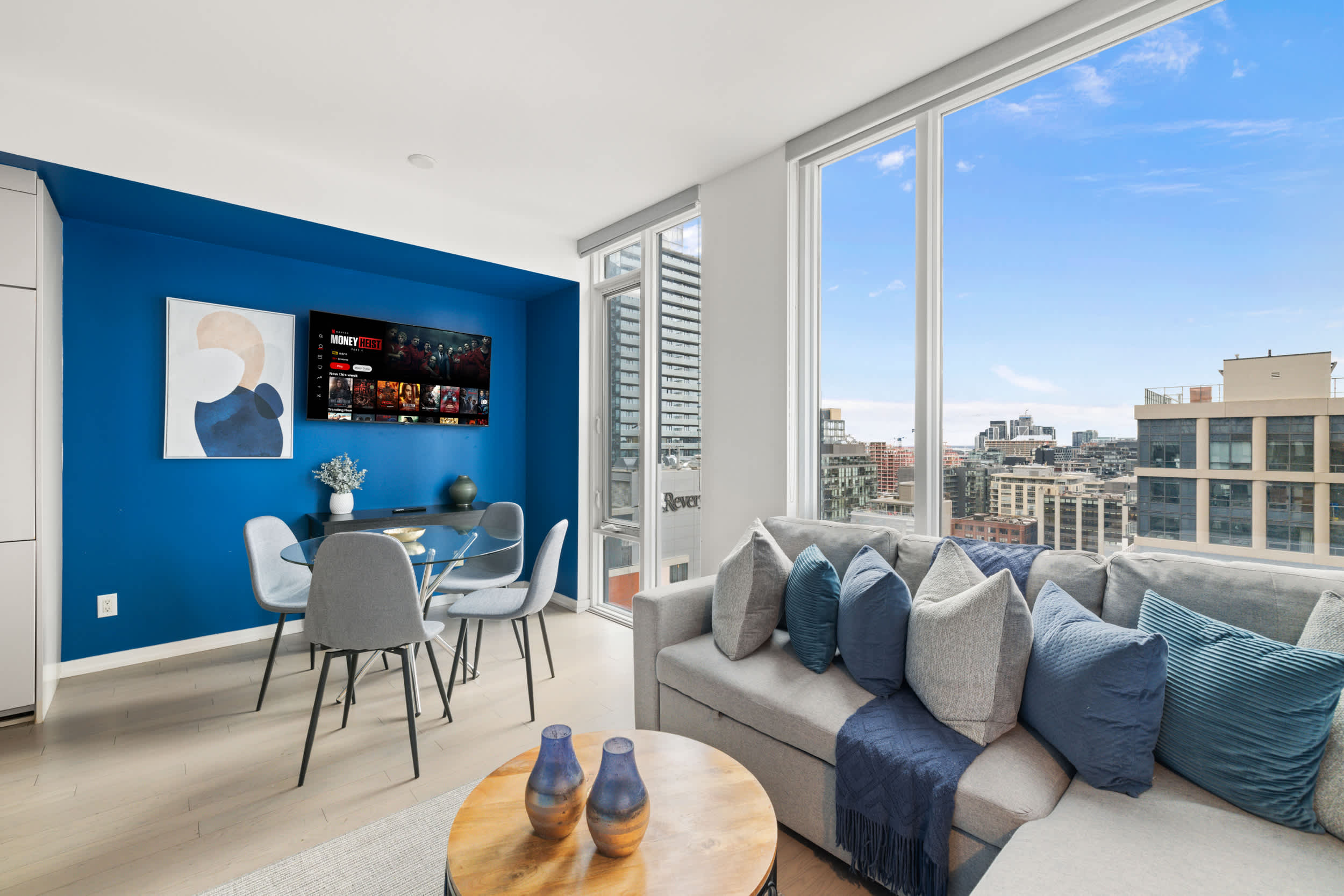 Chic & Cozy 1-Bedroom in the heart of the City! in Toronto, ON M5V 0G6