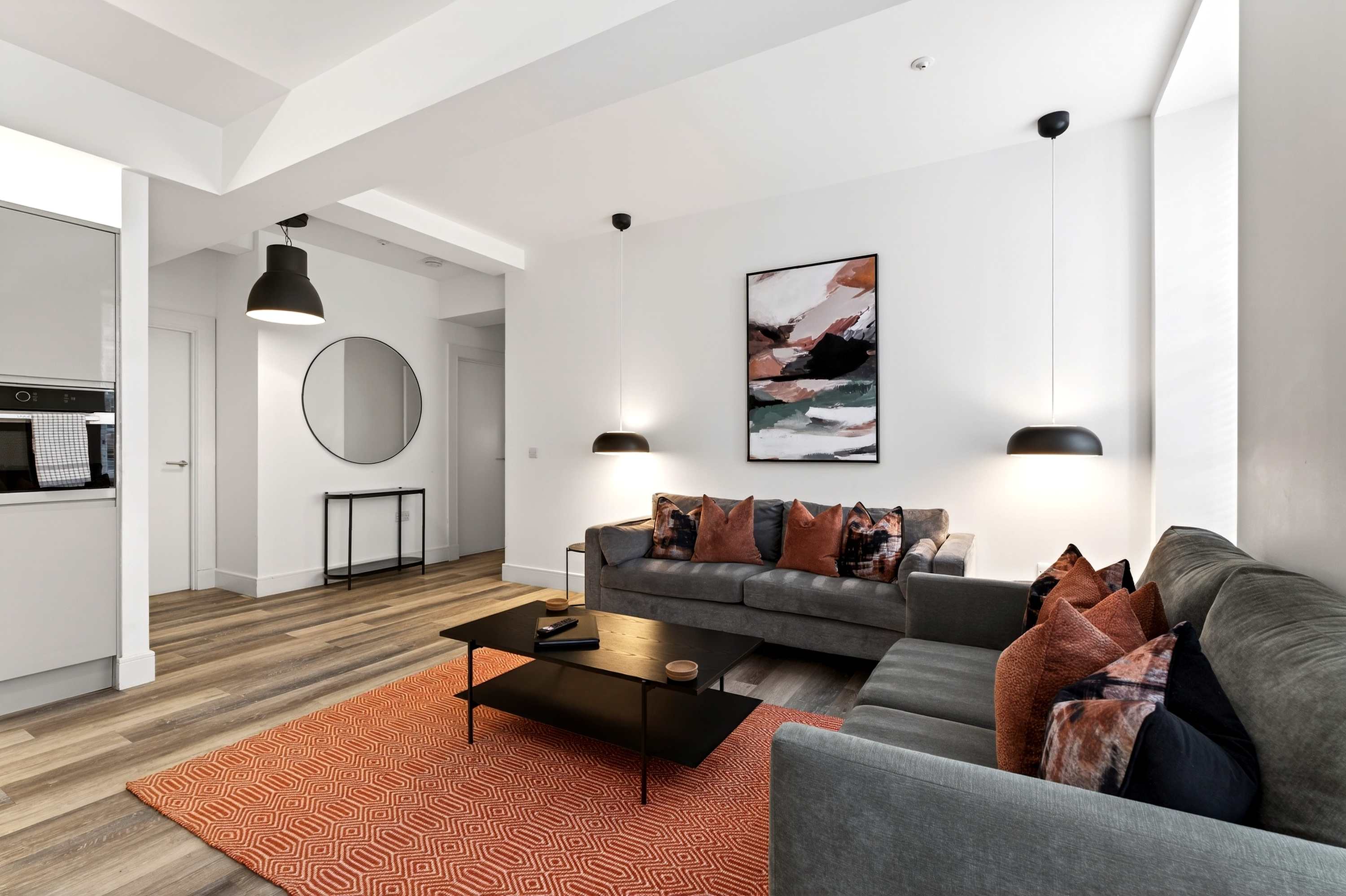 View 3 Bedroom City Centre Retreat in 20 Bath Street G2 1HB 3 Bedroom City Centre Retreat in 20 Bath Street G2 1HB - Property image 2 - VivreStays