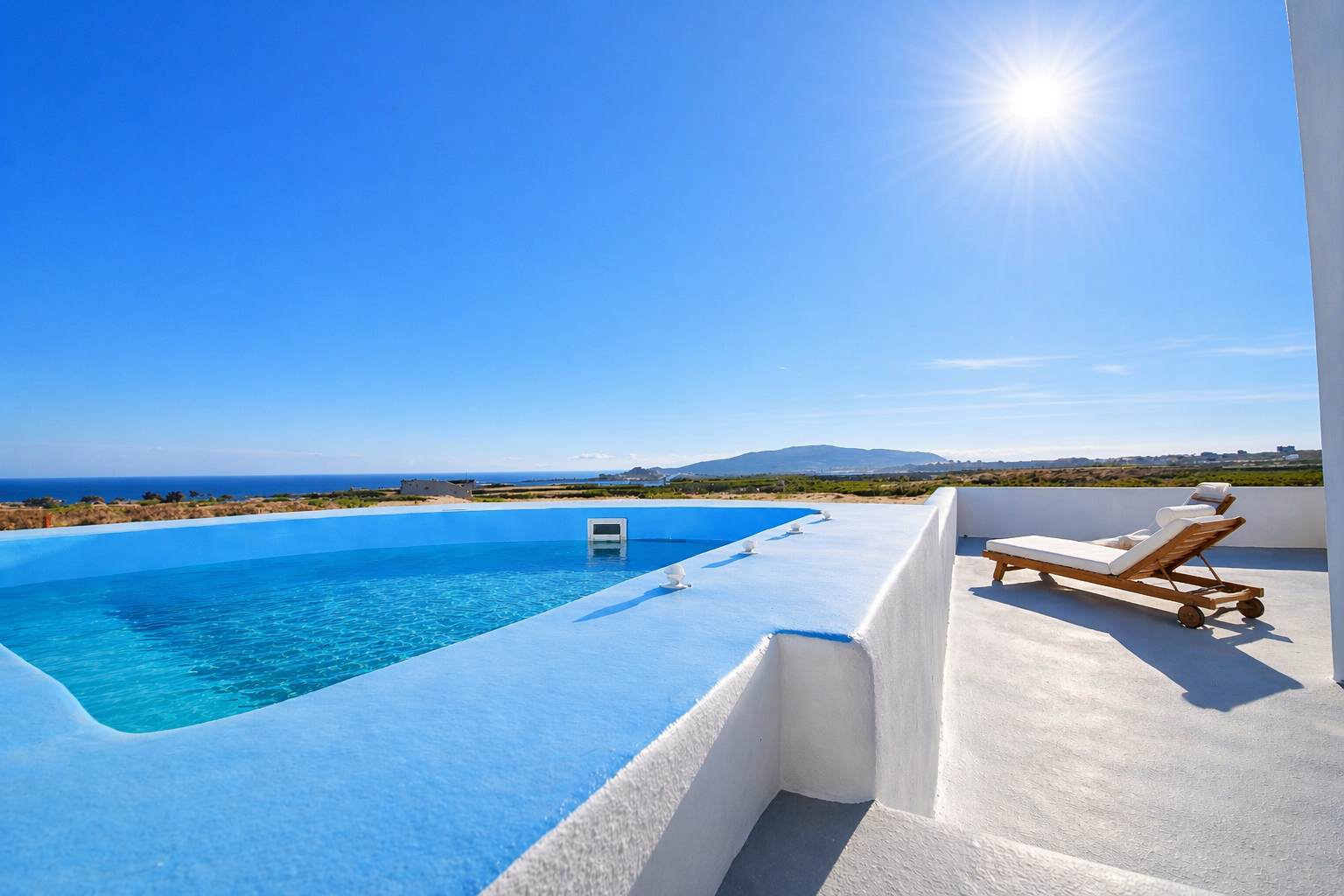 Villa Therme Athen-Sea View Jacuzzi Santorini Stay — Vlichada, Santorini — vacation rental