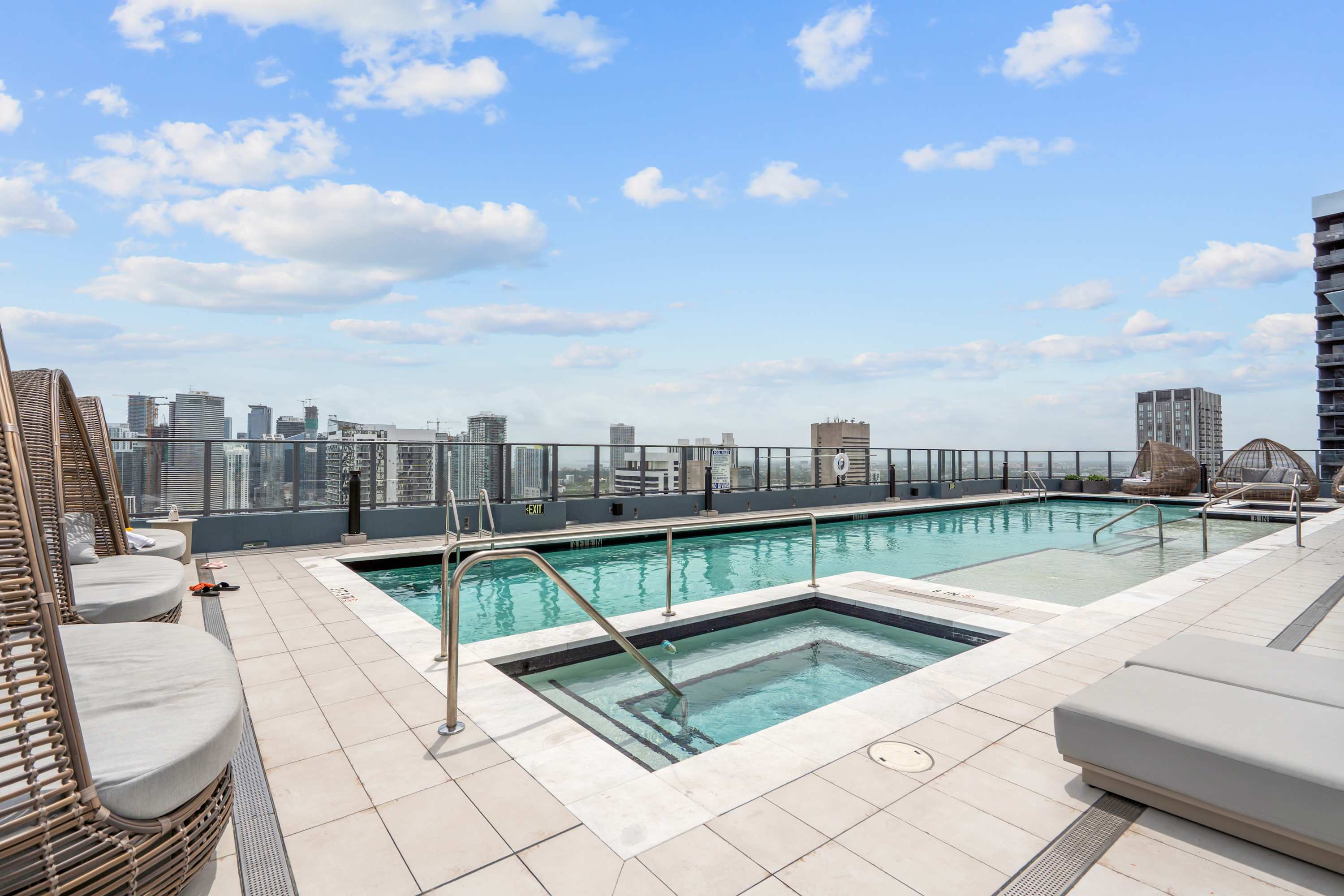 Bright 1BR+Den | 75ft Pool | Walk to FIFA Fan Fest