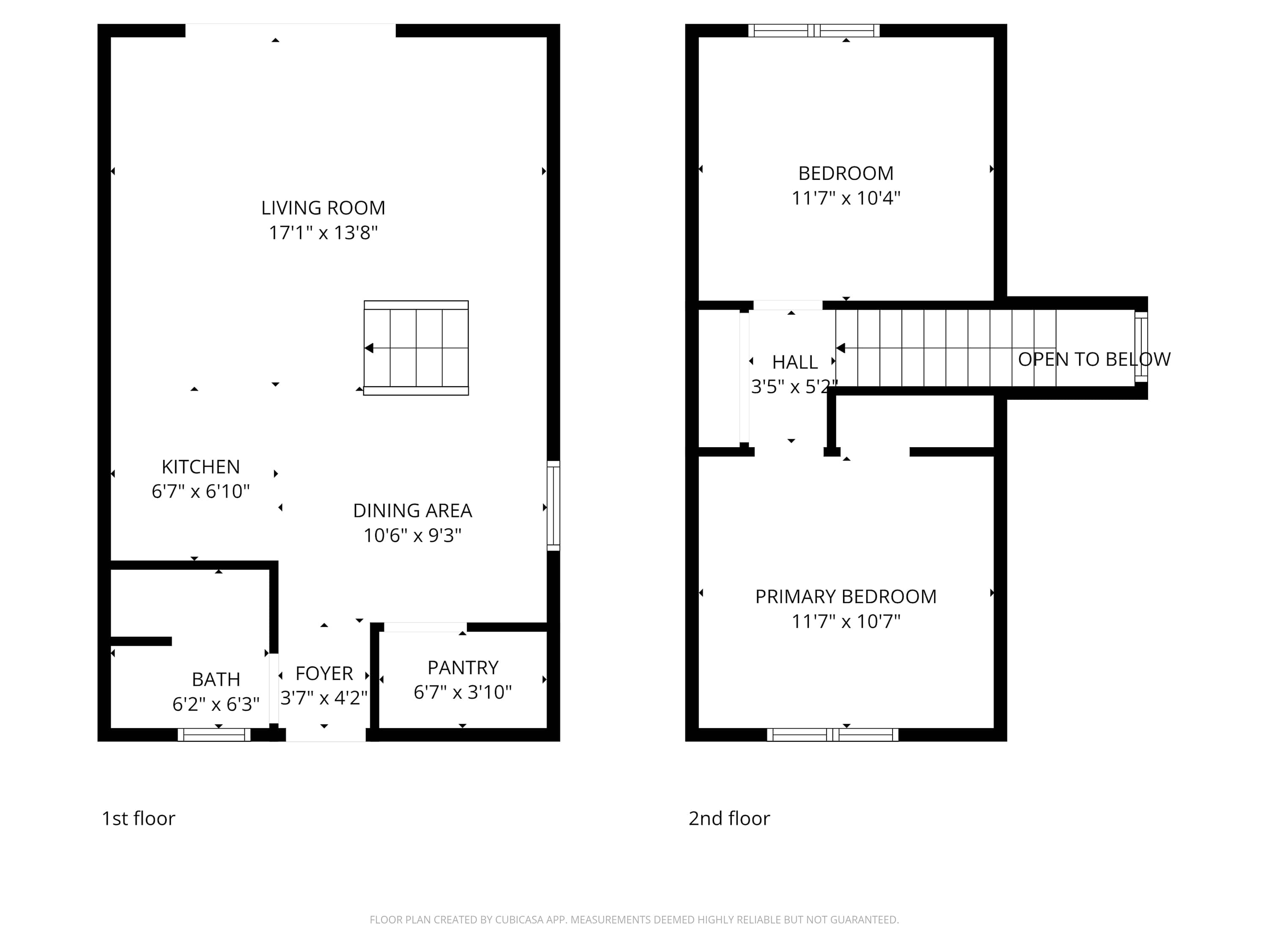 Chalet 18's Floor Plan