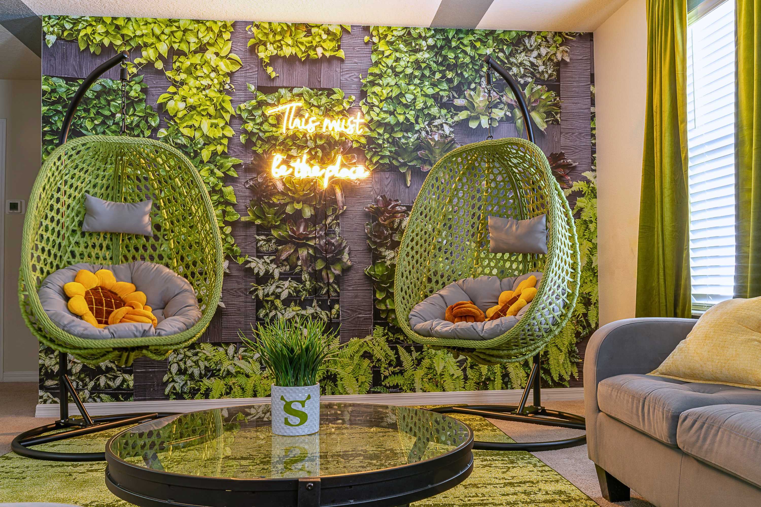 Stylish open living area designed for comfort and relaxation