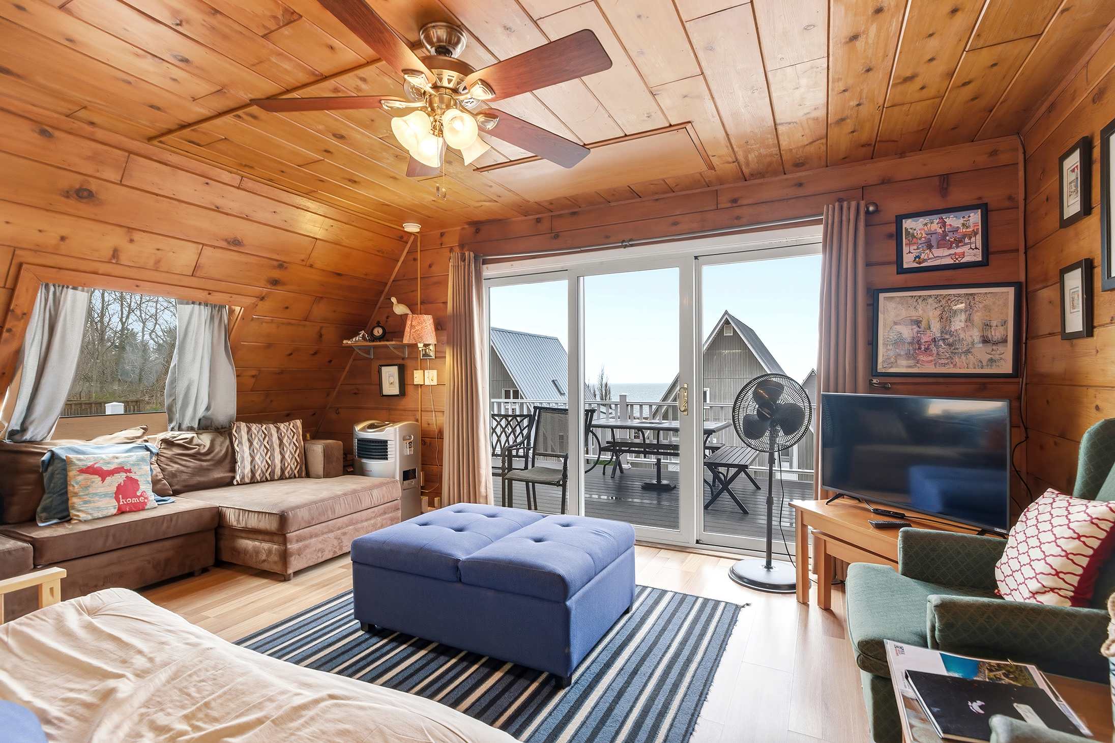 Settle into a chair, glance at the lake, and lose track of time.