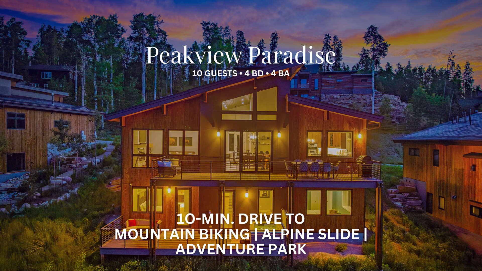Peak View Paradise