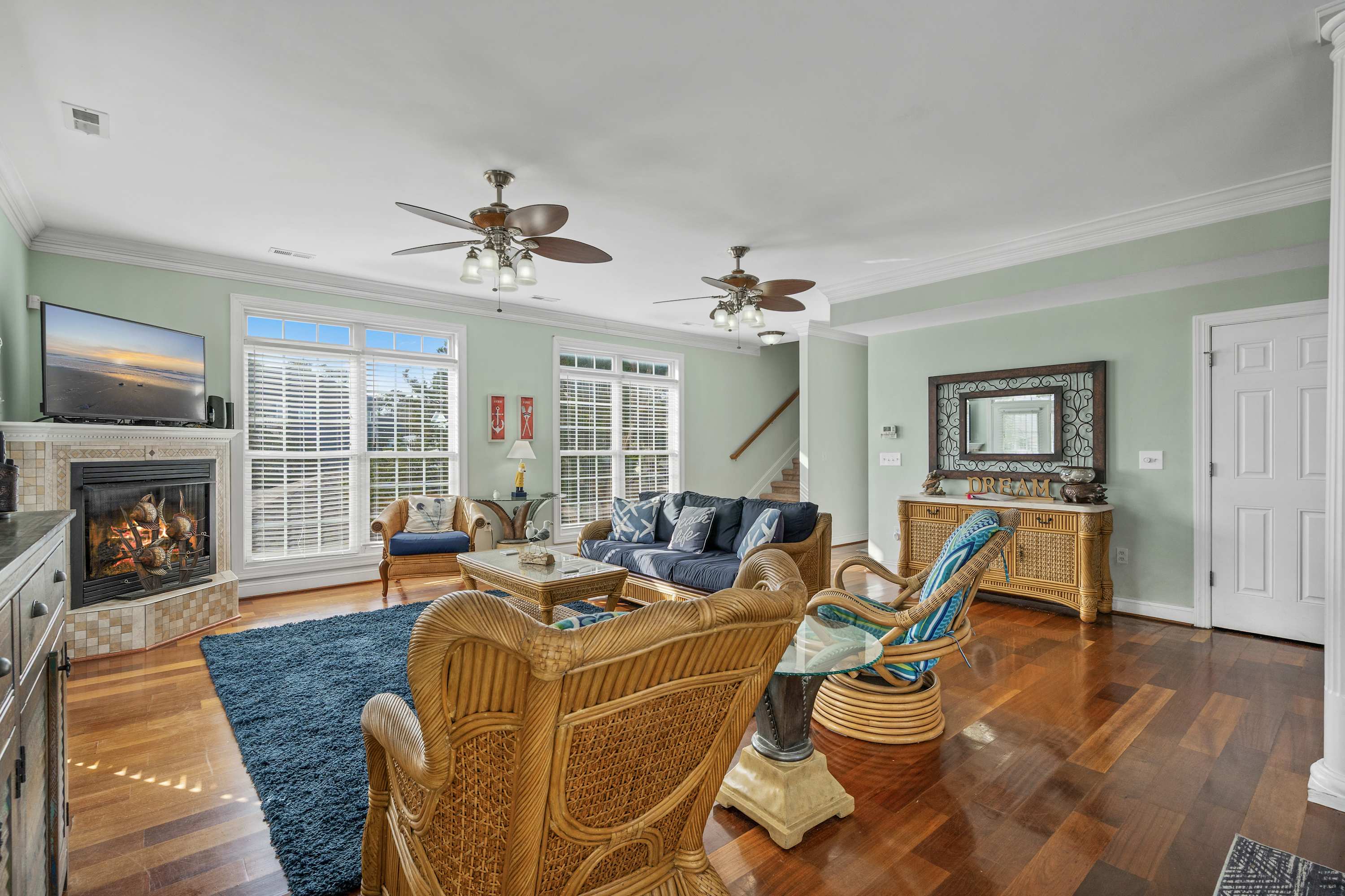 Beach Bliss w Pool Game Room and Steps to Sand