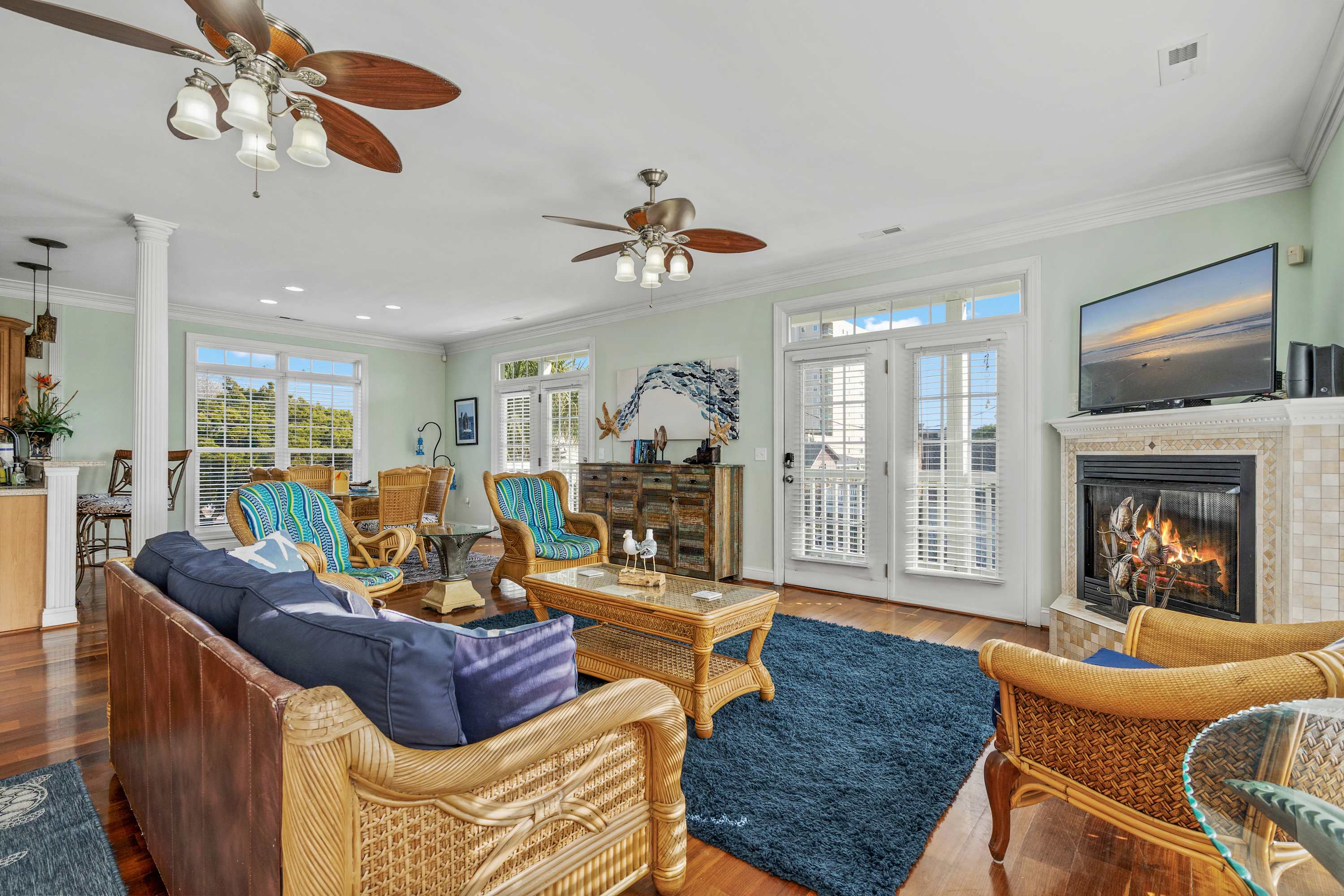 Beach Bliss w Pool Game Room and Steps to Sand