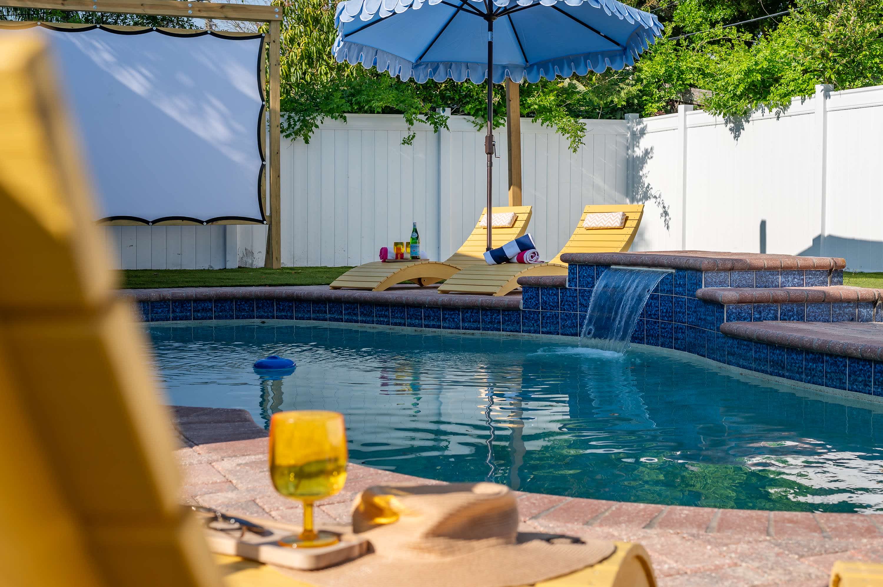 4BR home w/ pool & backyard