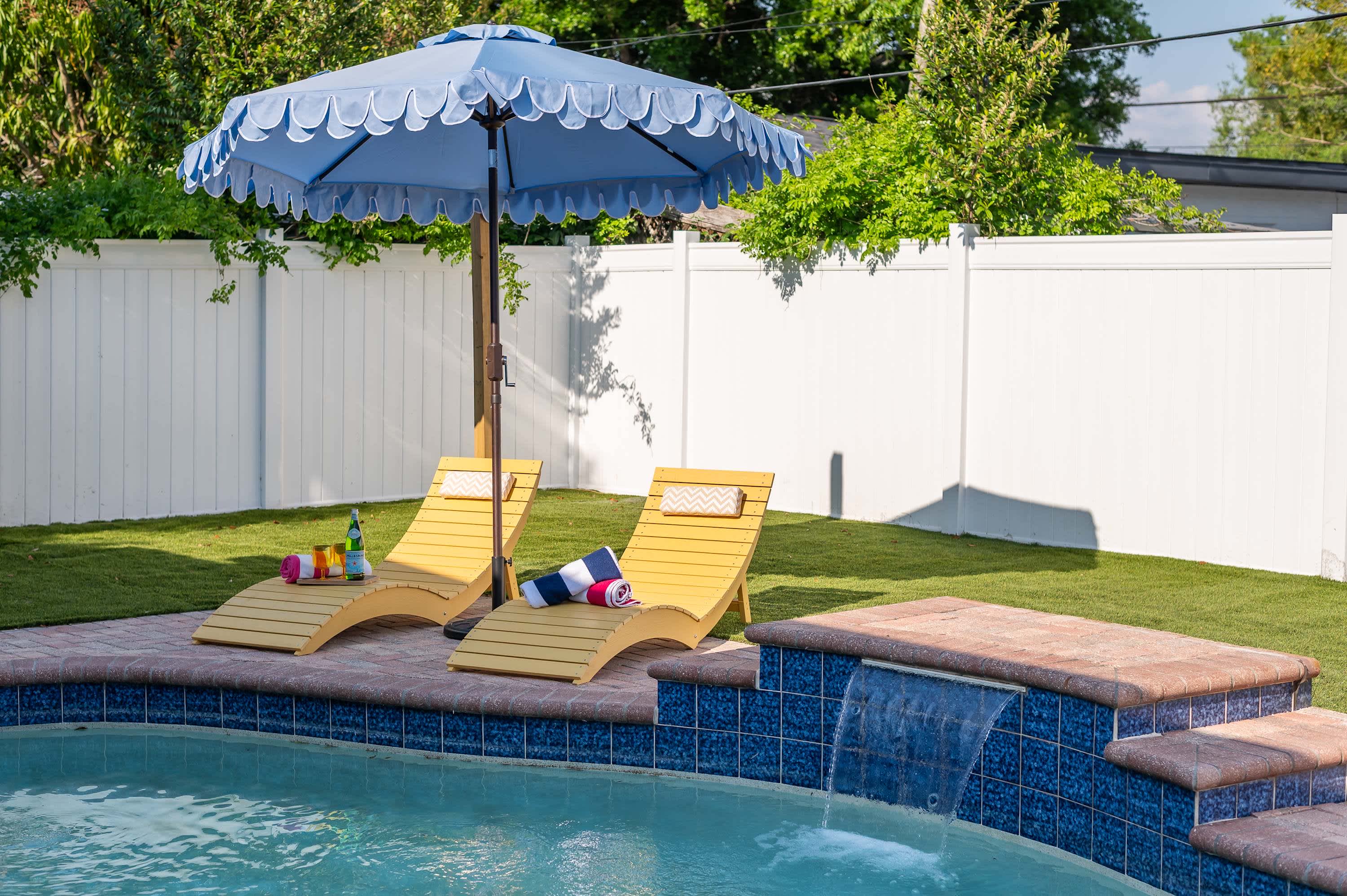 4BR home w/ pool & backyard
