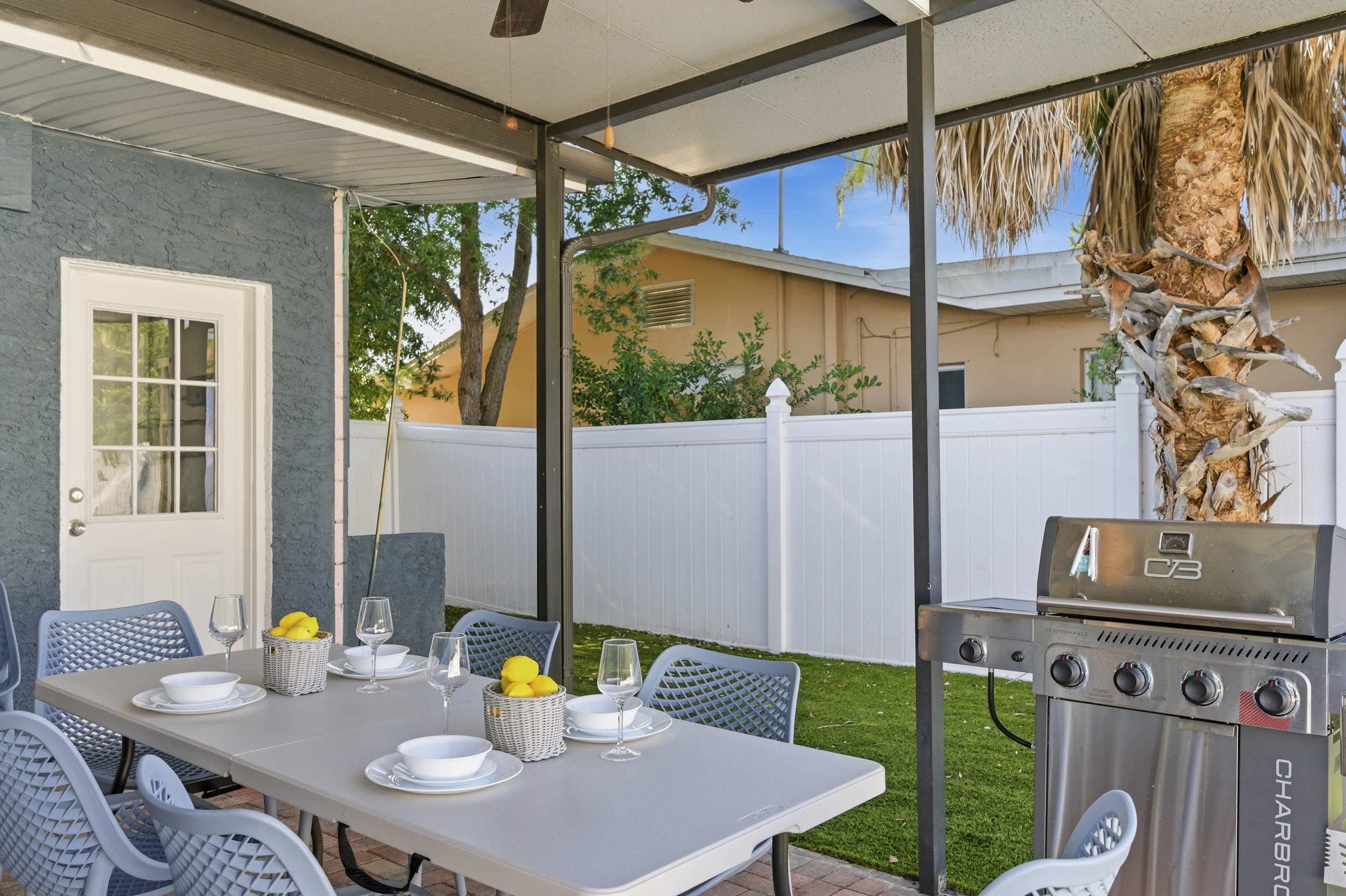 4BR home w/ pool & backyard