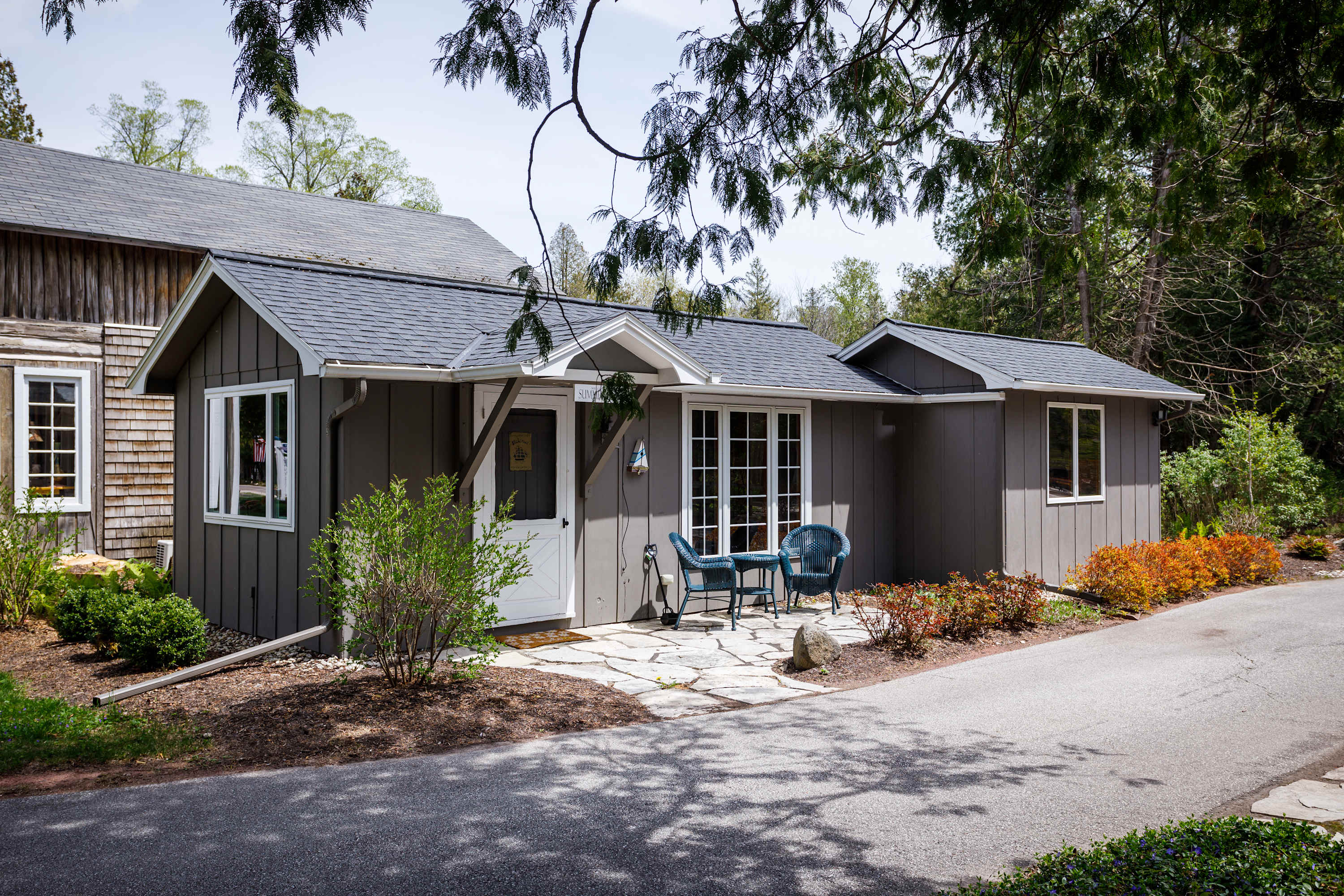 Enjoy the sunshine on the patio and an easy walk to all of downtown Ephraim!