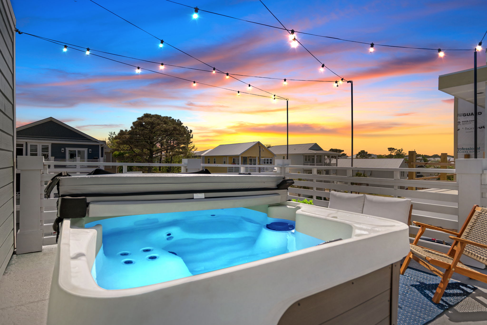 Salt & Sky | Rooftop Hot Tub | Carolina Beach 2