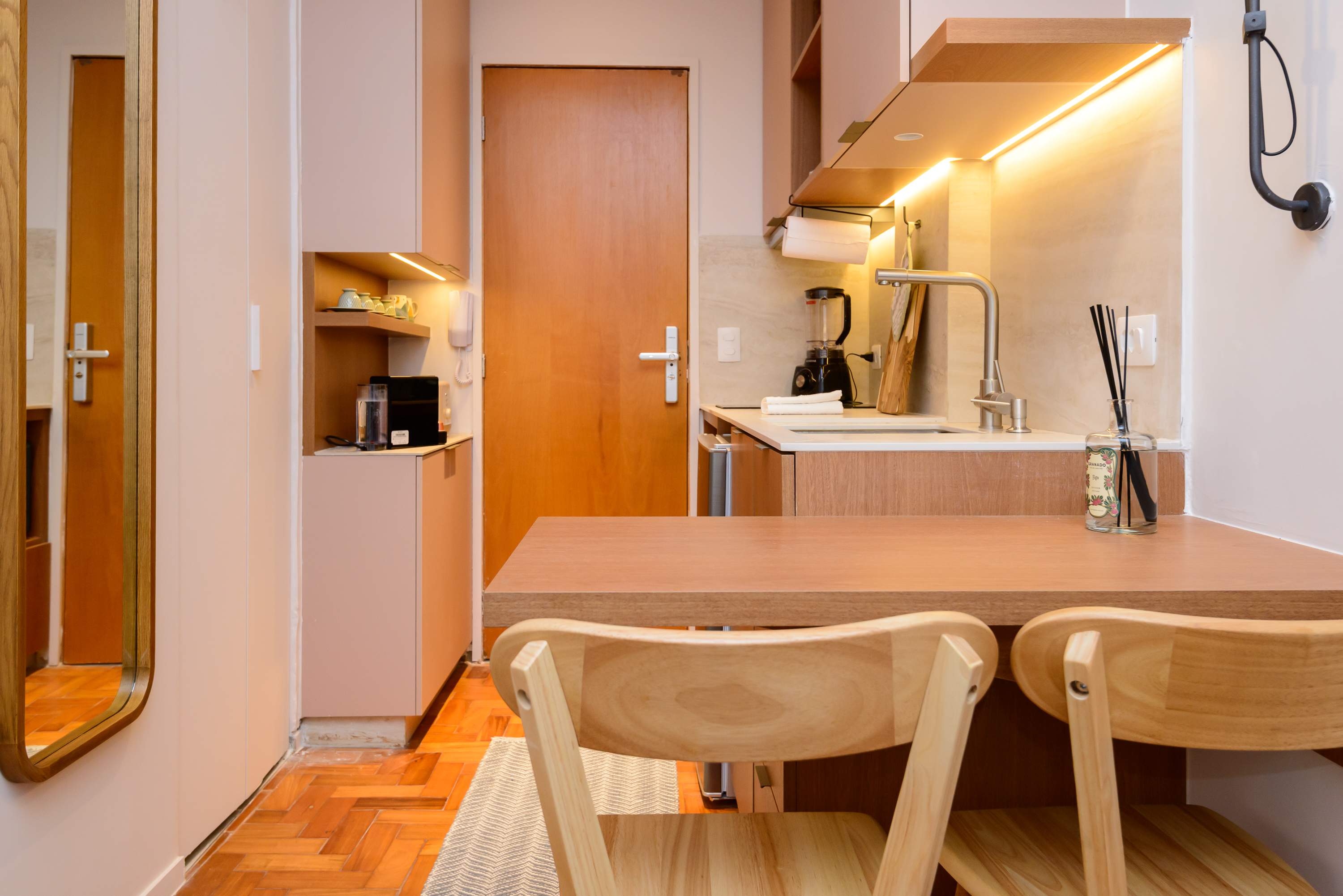 Stylish Studio Steps from Beach