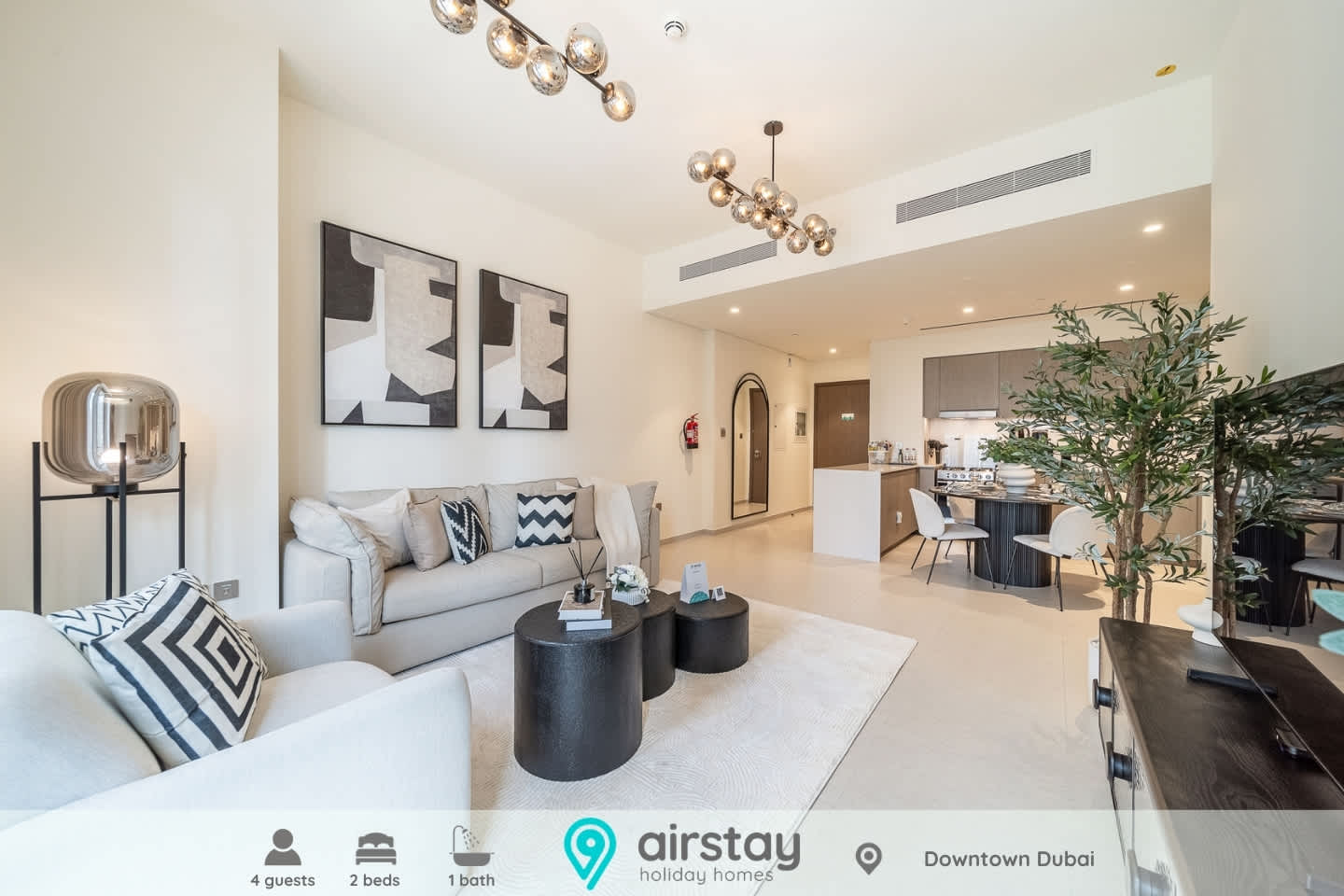 Airstay | Upscale 1BR Stay | Near Burj Khalifa!