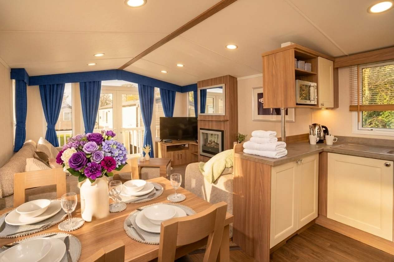 View 3BR Premium Caravan | Near Edinburgh |Parking|WiFi 3BR Premium Caravan | Near Edinburgh |Parking|WiFi serviced apartment - UK - VivreStays