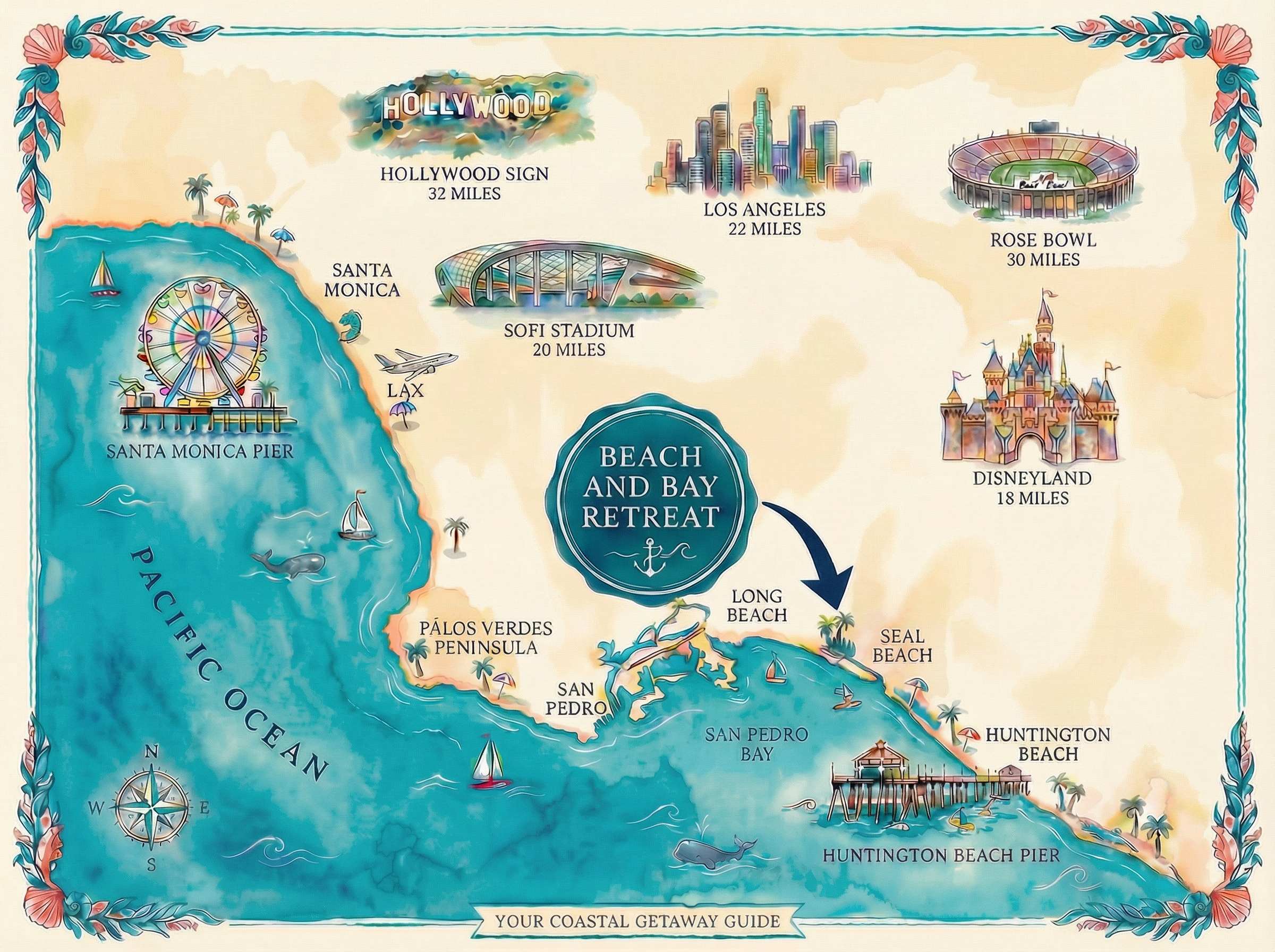 Beach & Bay • Steps to Water • World Cup • Sleep 6 4