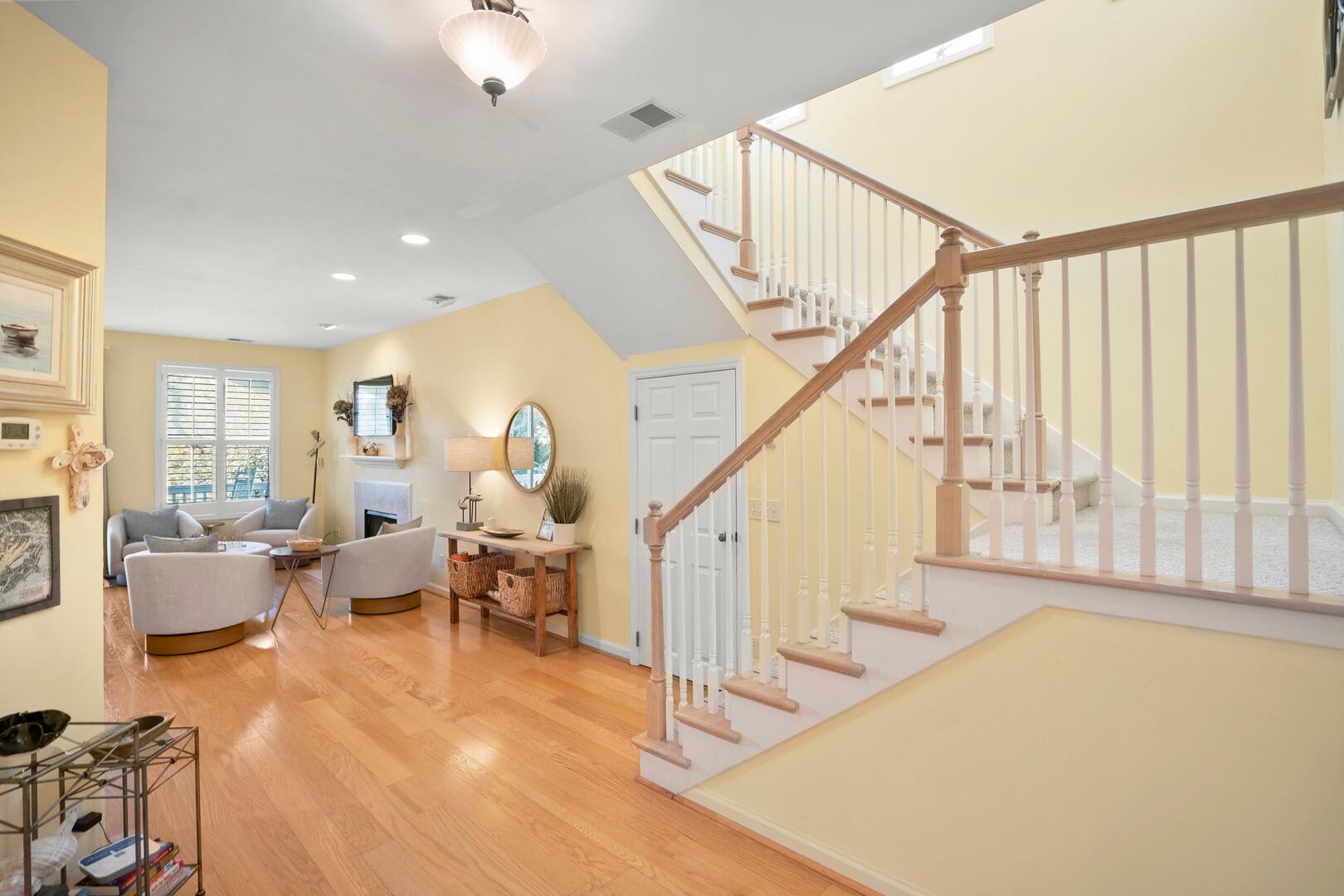 Entering the Home from Front Door