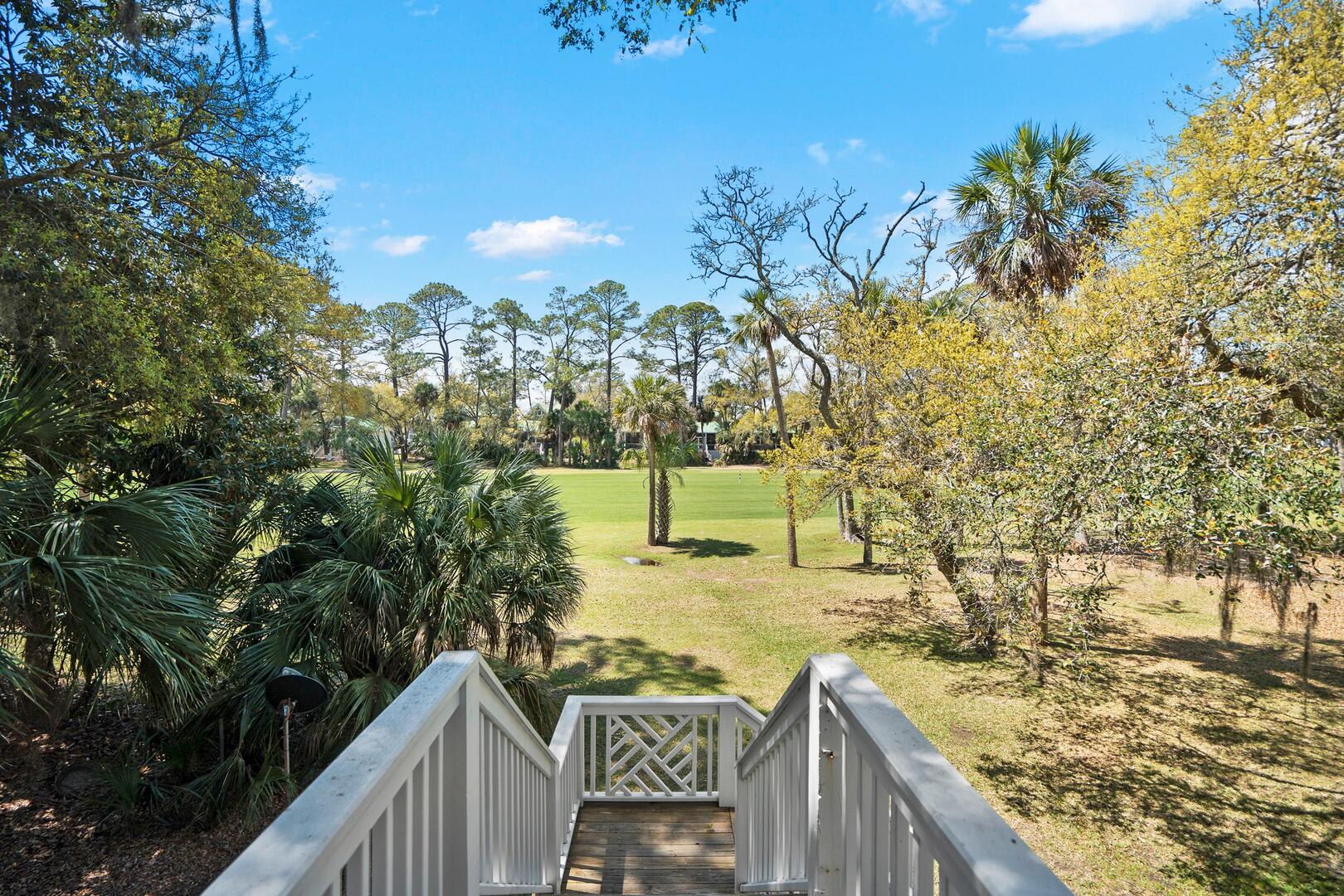 Back Main Porch with a Swing