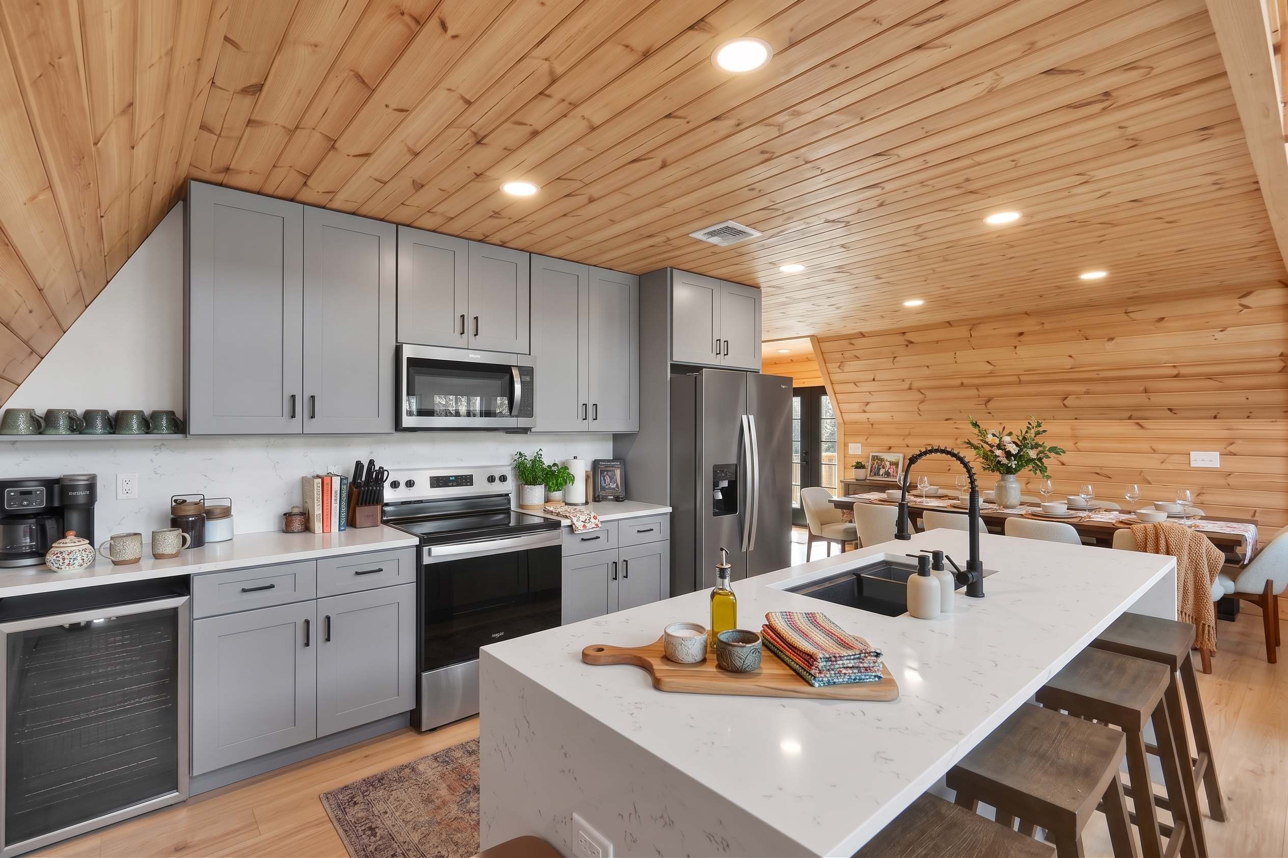 Modern A-Frame Cabin | Game Room | Near Lake & Ski