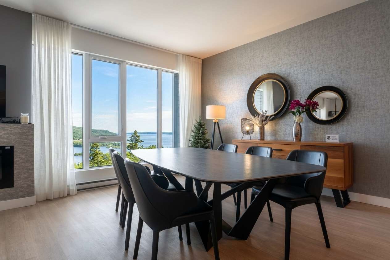 308 | Condo Le Victorien | Vue Fleuve, Piscine & VÉ - photo 4