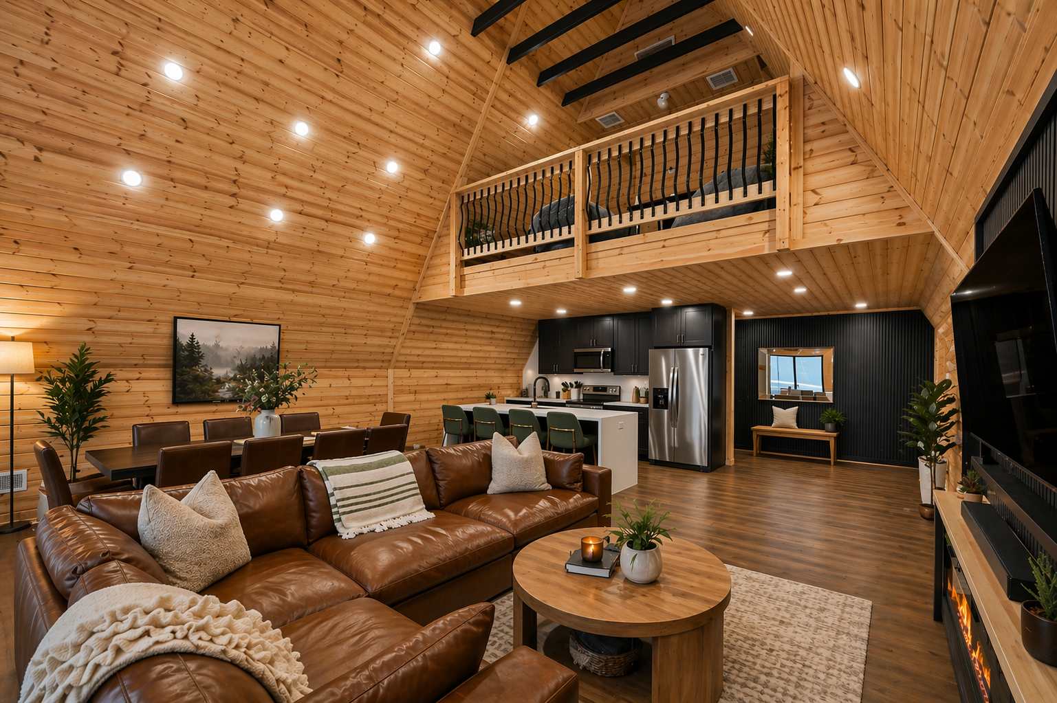 Iconic A-Frame | Hot Tub | Fire Pit | Walk to Lake | Near Ski Resorts