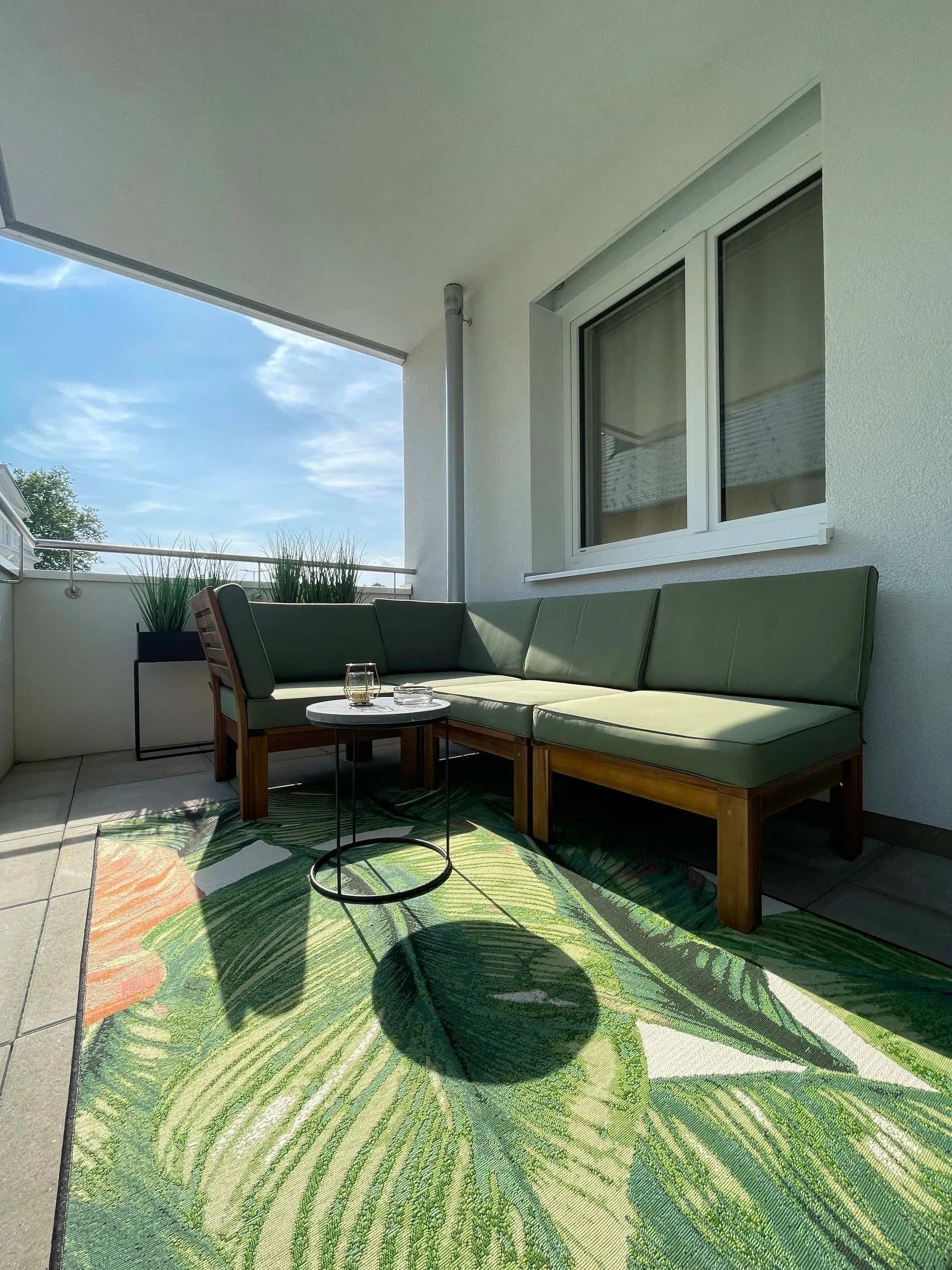 1 Zimmer Apartment mit Blick auf die Stadt