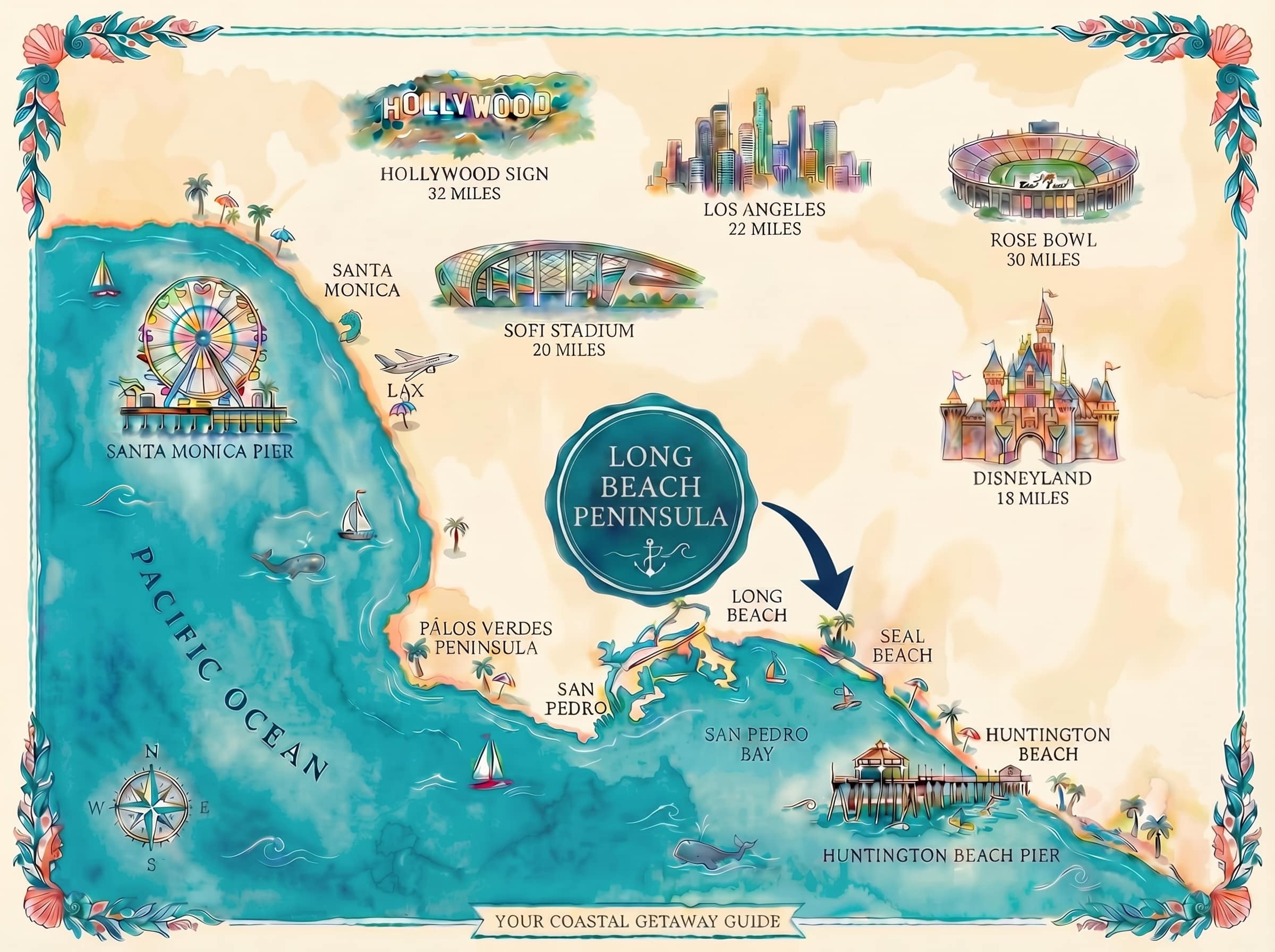 Steps to Beach & Bay •Kayak/Paddleboards •Sleep 6 • World Cup 4