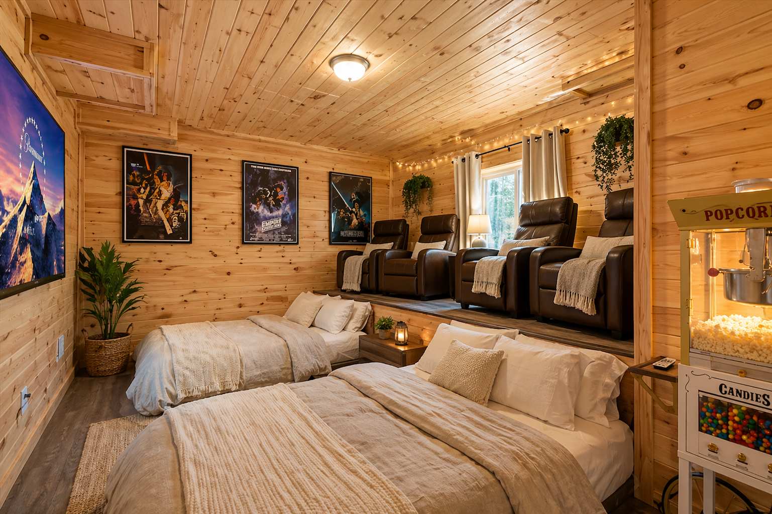 Driftwood Lodge | Movie Theater | Hot Tub | Sauna