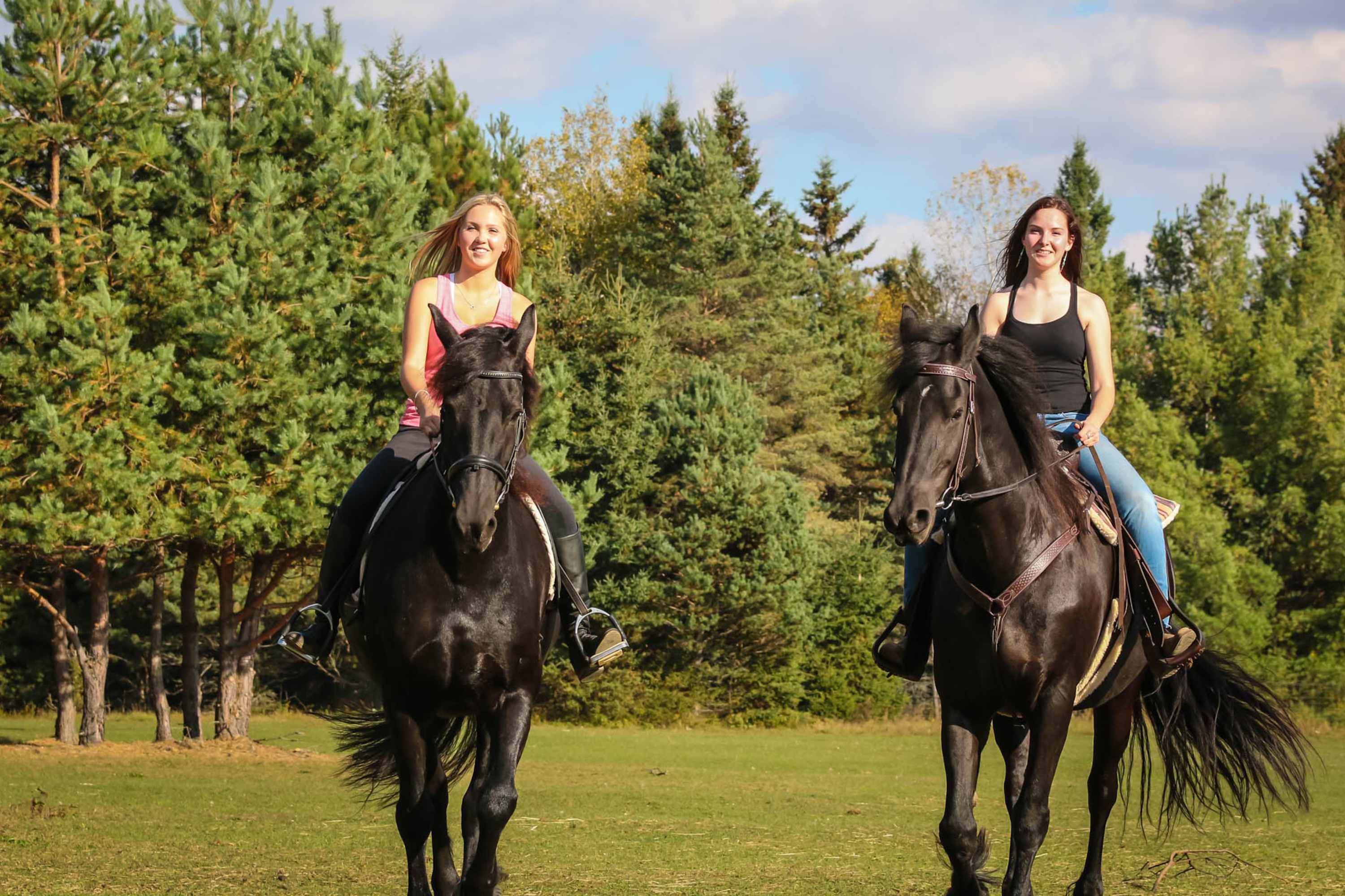 Experience horseback riding in the Gore Range with sweeping mountain views and high country trails
