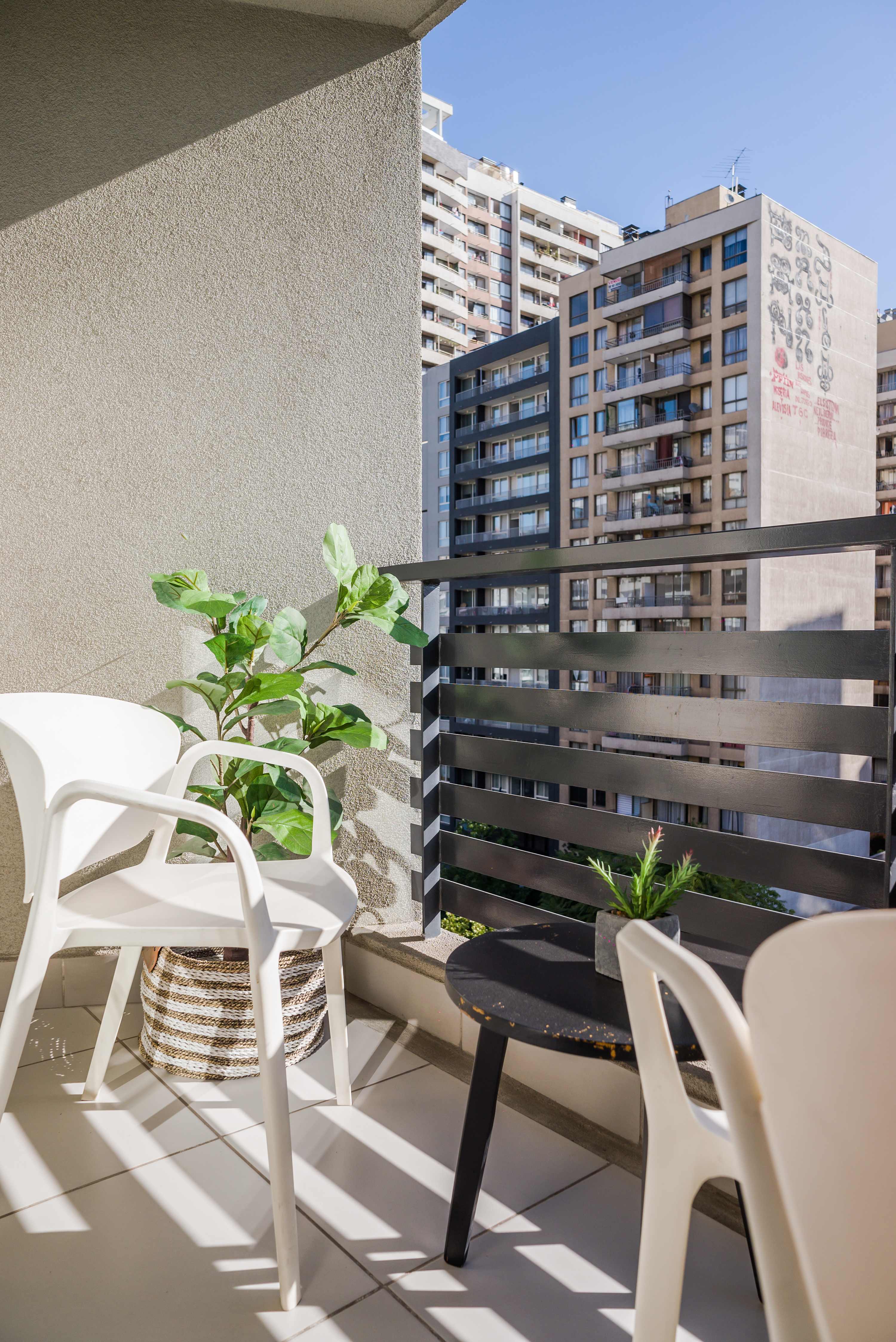 Your Santiago Retreat! Studio with Balcony & Wi-Fi