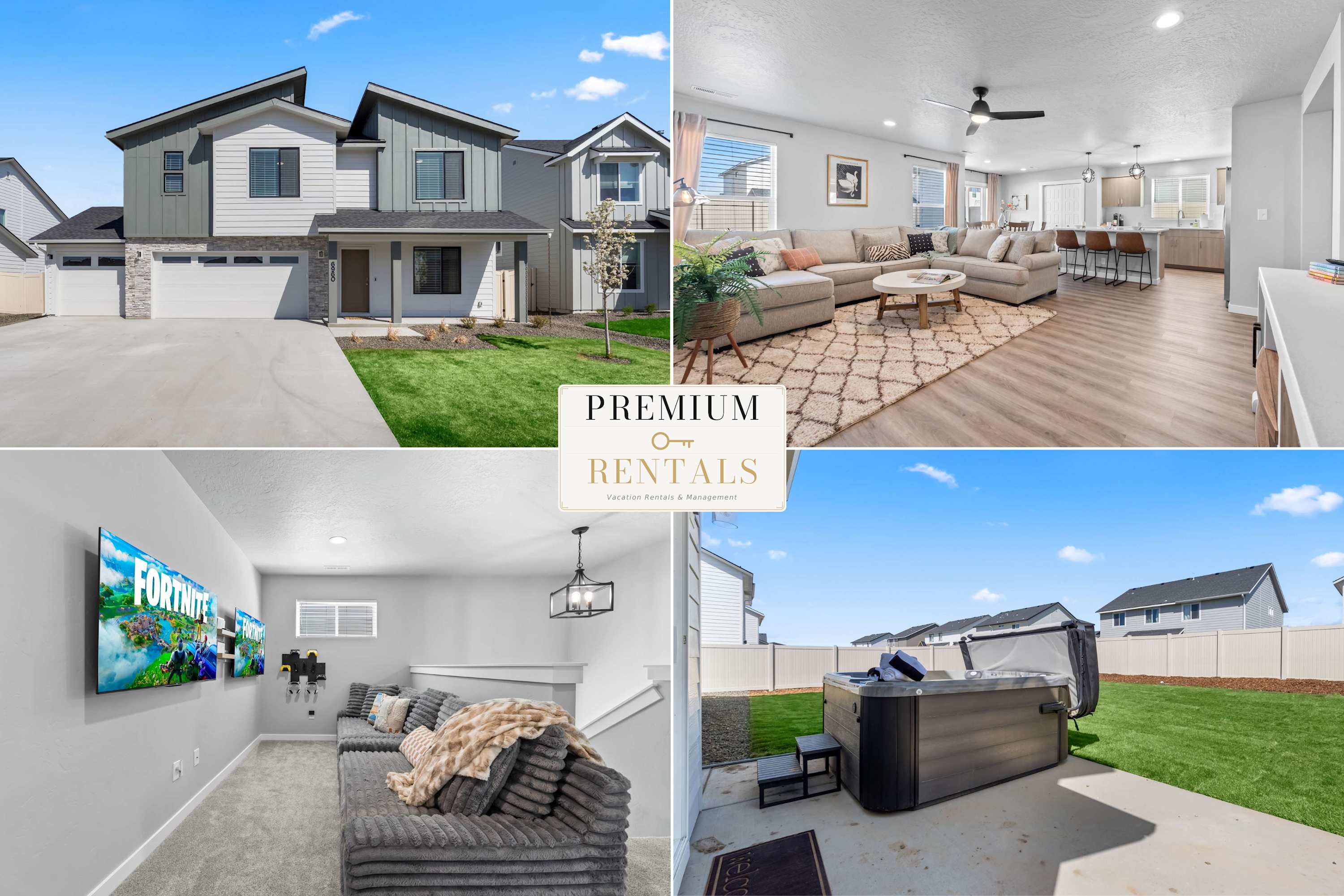 Spacious 5BR - Gamer Room - Hot Tub & Pool Access