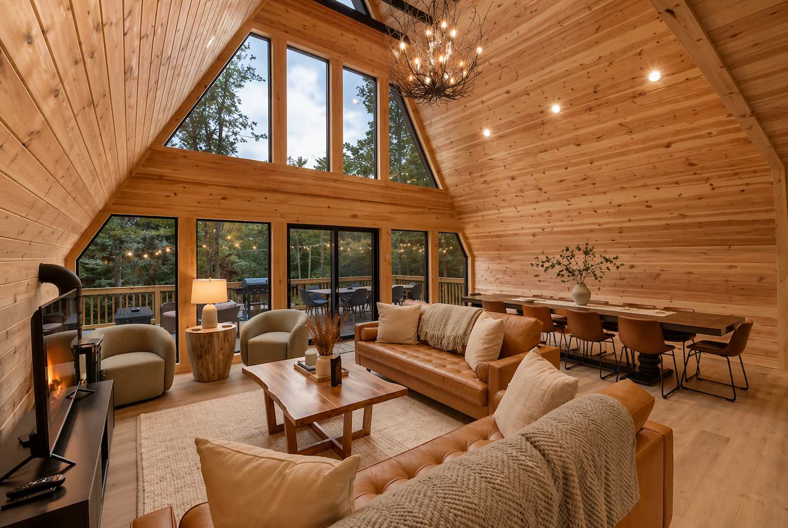 Apex A-Frame | Lake Access | Hot Tub | Fire Pit