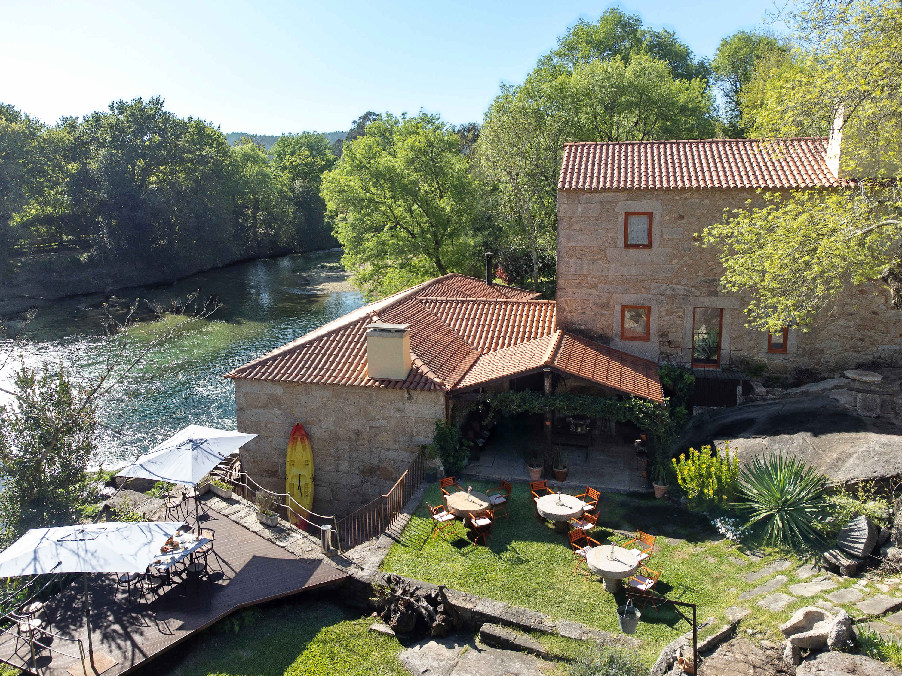 Historic Riverfront Watermill · Private Beach Access