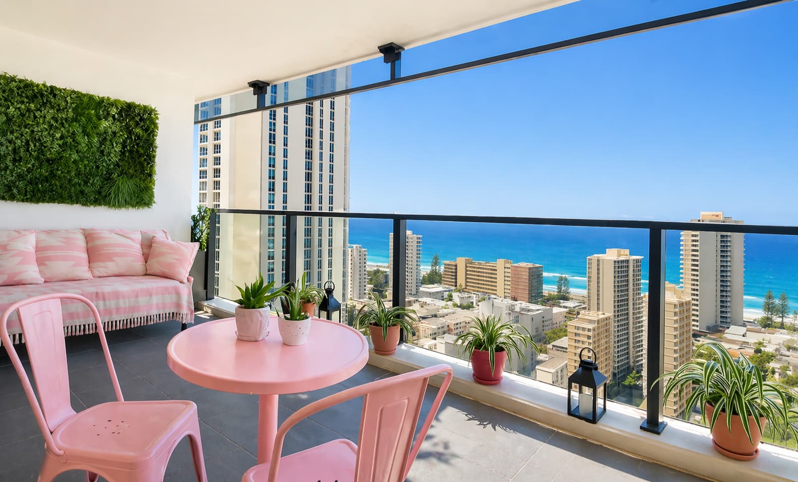 Ocean View Designer Apt SPA Wi-Fi — Surfers Paradise, QLD — vacation rental