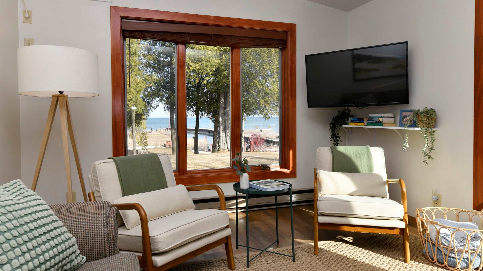 Updates throughtout with lake views