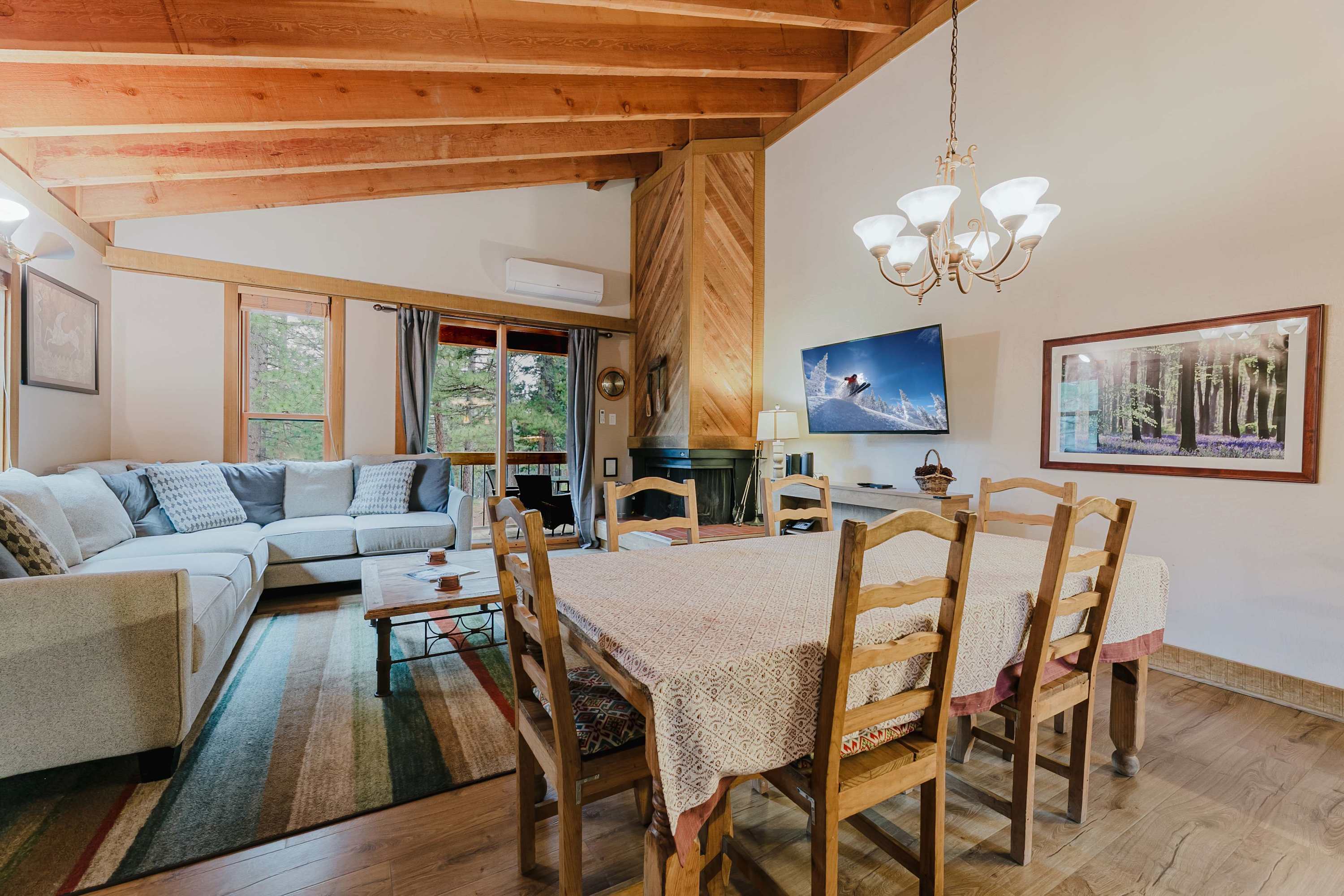 Make mealtime memories together at the dining table, seating 6​