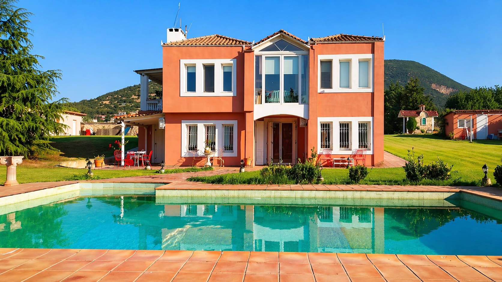 Villa Avra - Private Garden & Pool Oasis in Drama — Drama, Drama — vacation rental