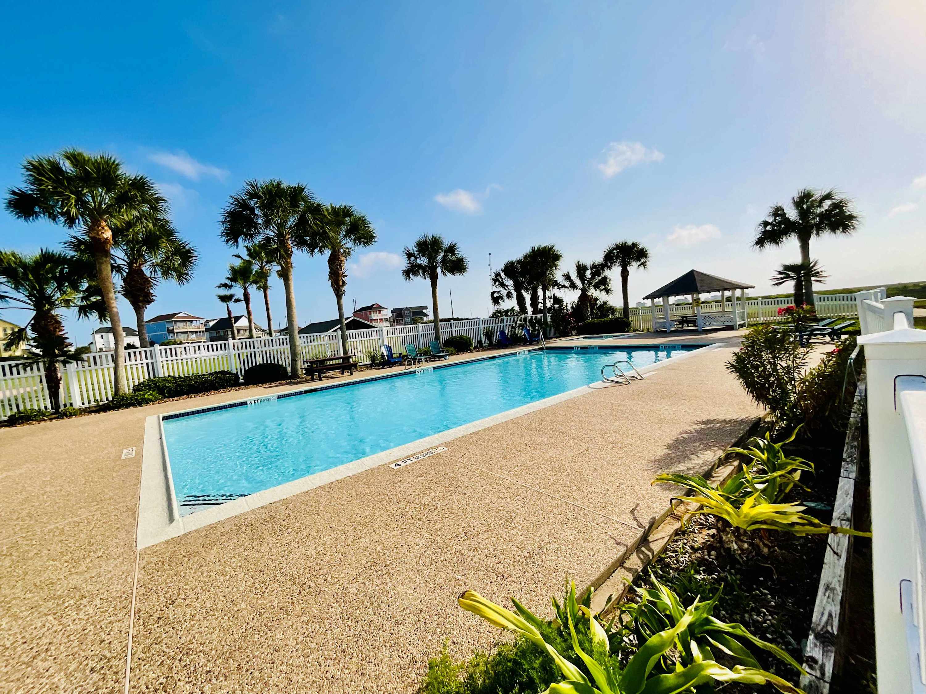 Community vibes, poolside smiles