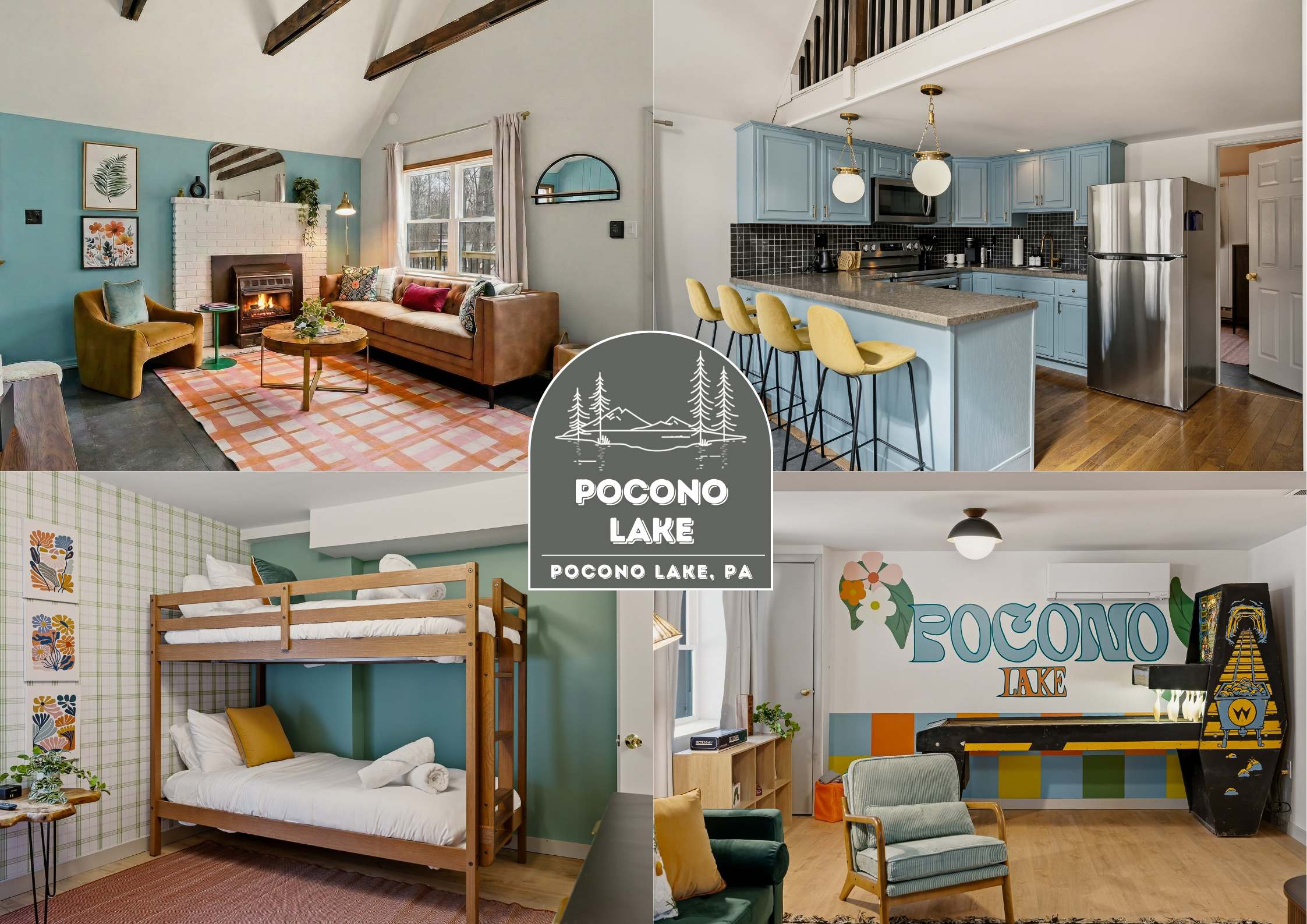 Pocono Retreat • Spacious Deck • Fire Pit • Games