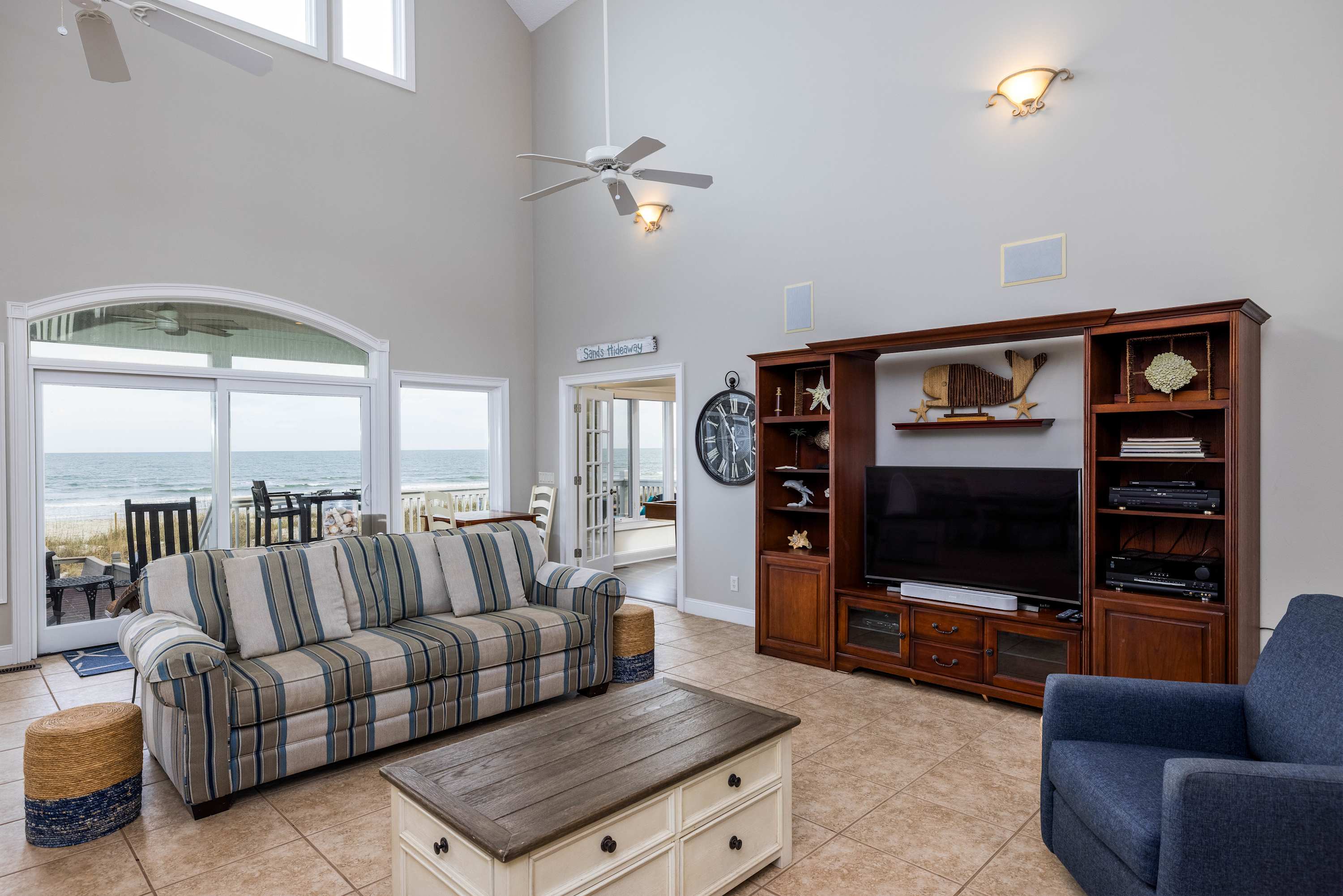 Living Room and Game Room