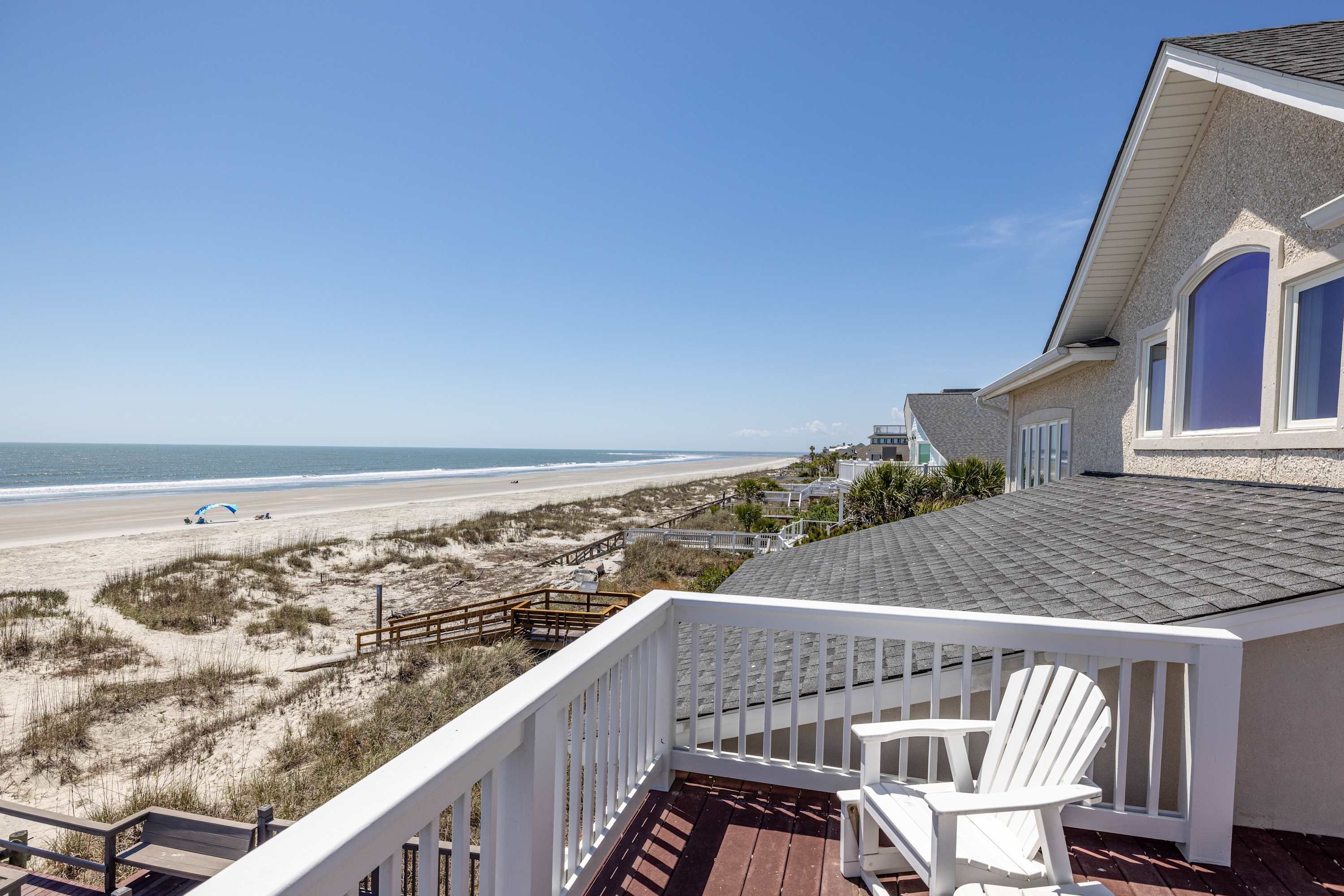 Oceanfront Private Balcony off 2nd Level Primary Bedroom