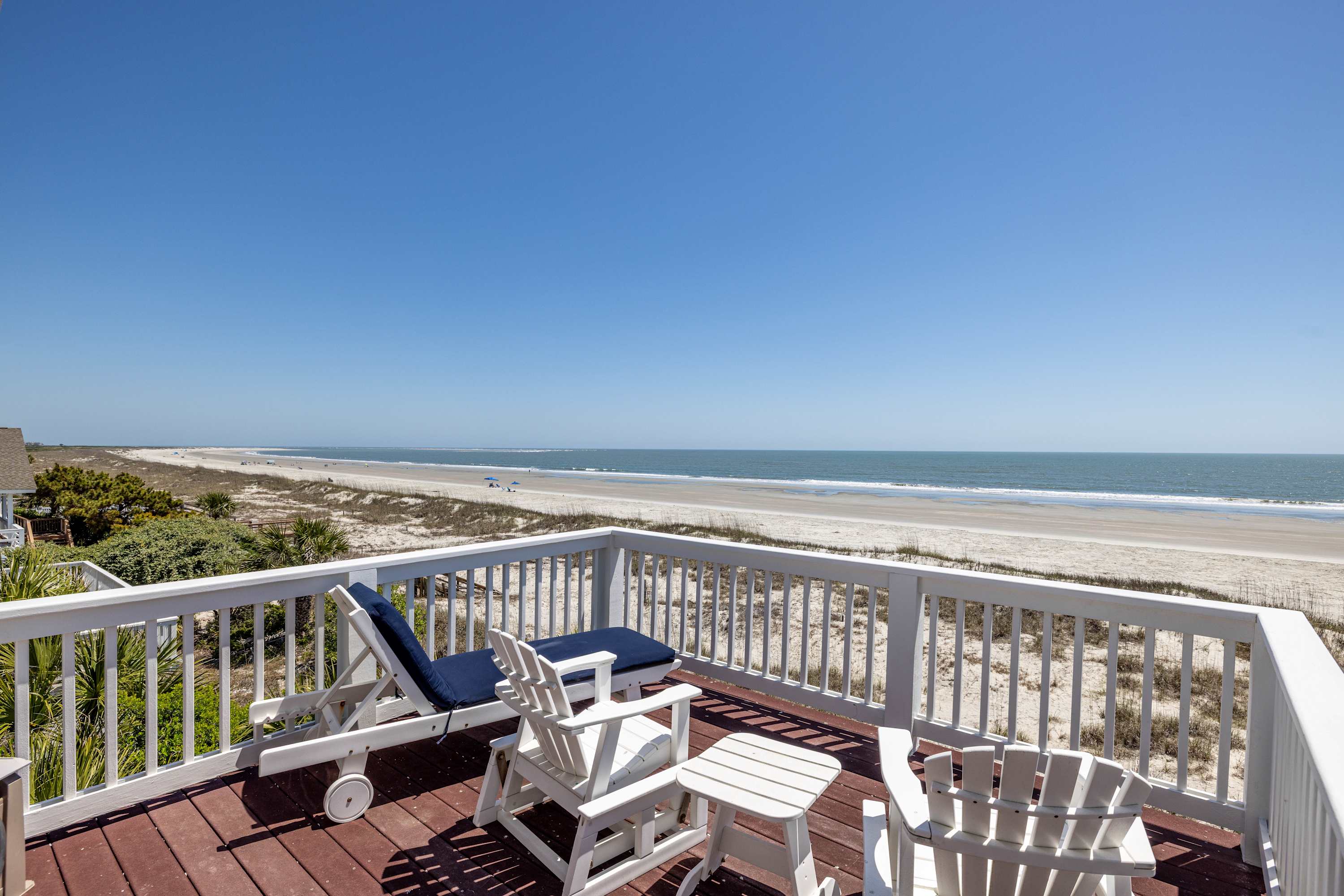 Oceanfront Private Balcony off 2nd Level Primary Bedroom