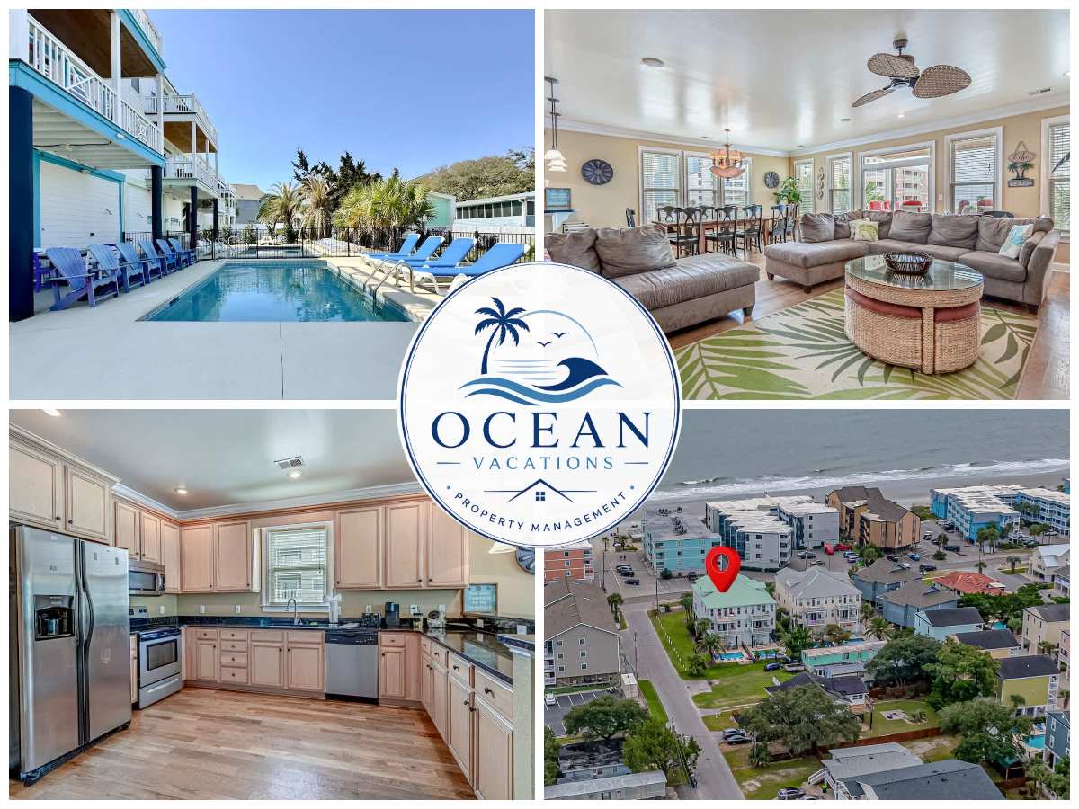 6BR Sleeps 18 | PVT Pool | Walk to Beach | 827 — Murrells Inlet, SC — vacation rental