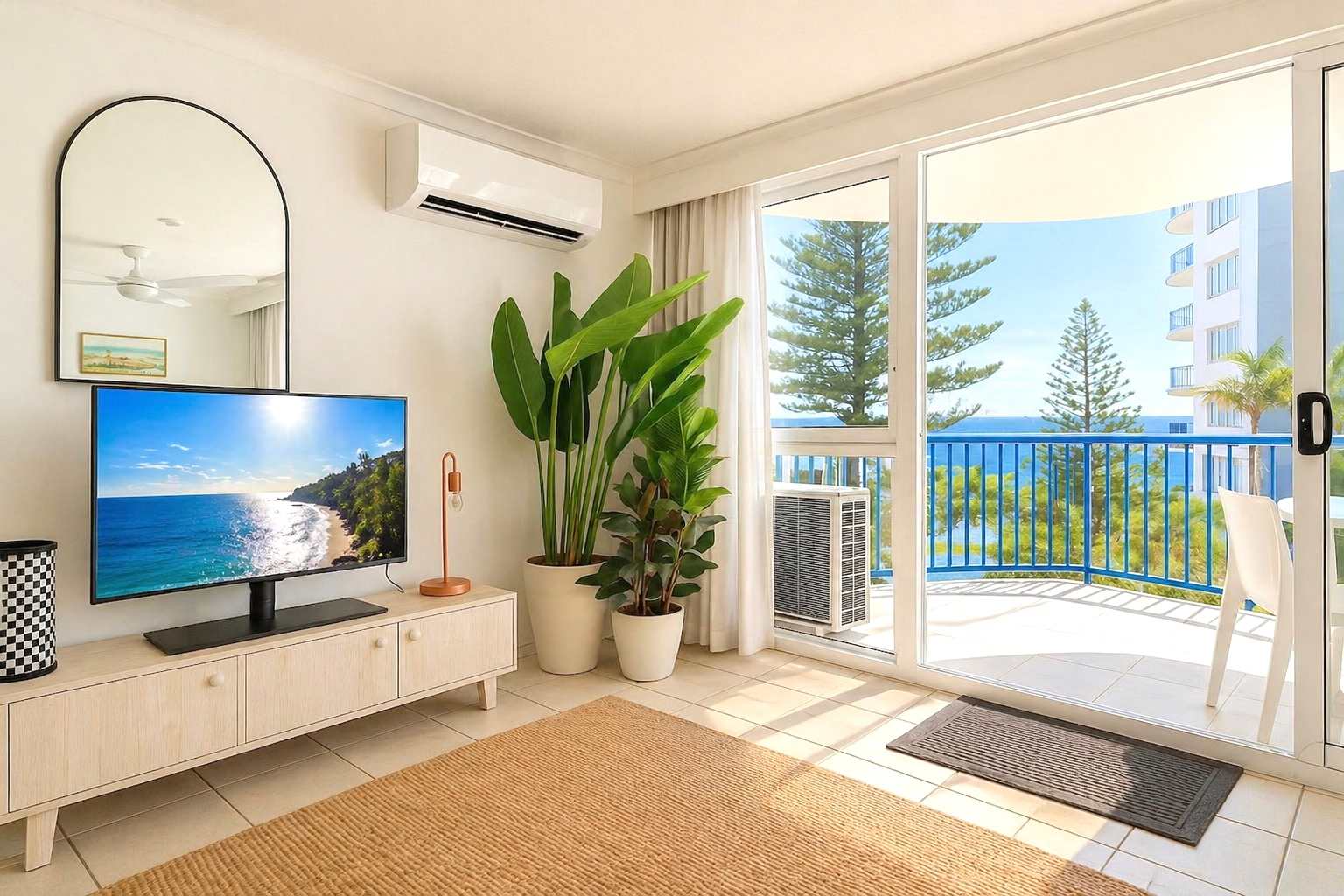 Ocean View 1BR Steps to Beach — Surfers Paradise, QLD — vacation rental