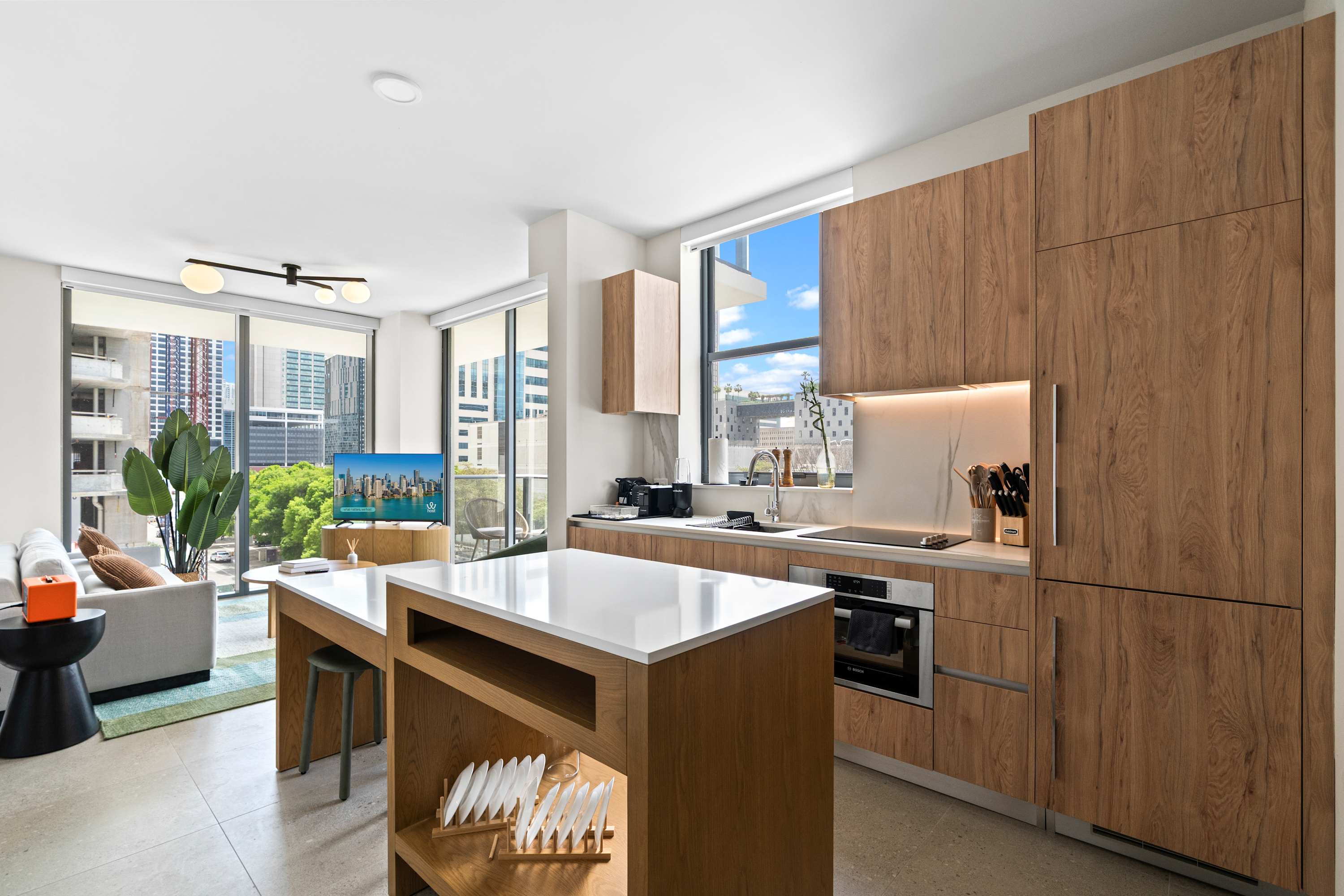 Luxury 2BR | Free Parking + 15Min to FIFA Fan Fest