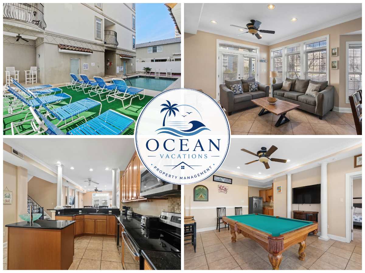 8BR| Sleeps 19 | Pool | Steps To The Beach | 213A — Myrtle Beach, SC — vacation rental