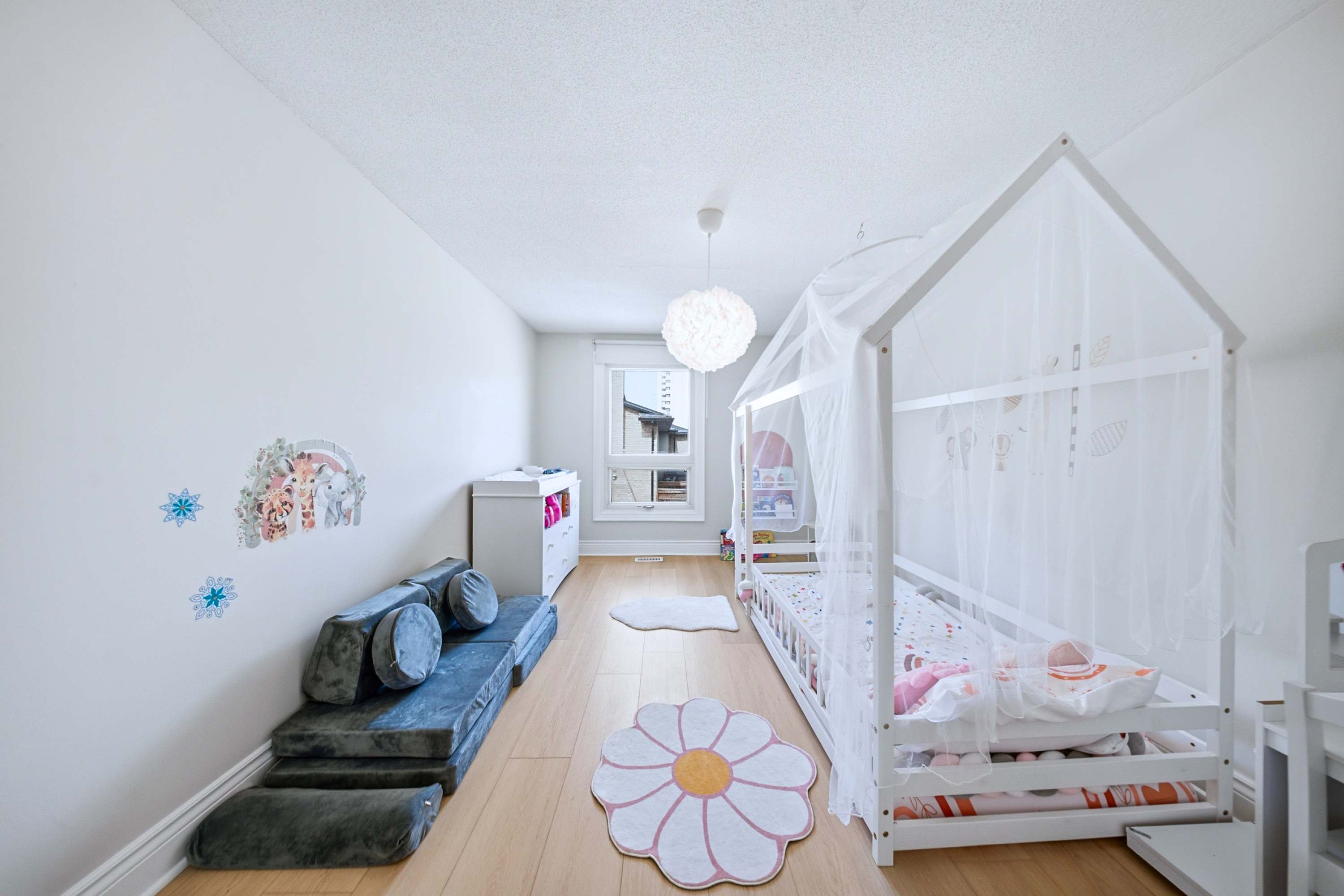 Fun sleeping space that makes the stay more enjoyable for kids